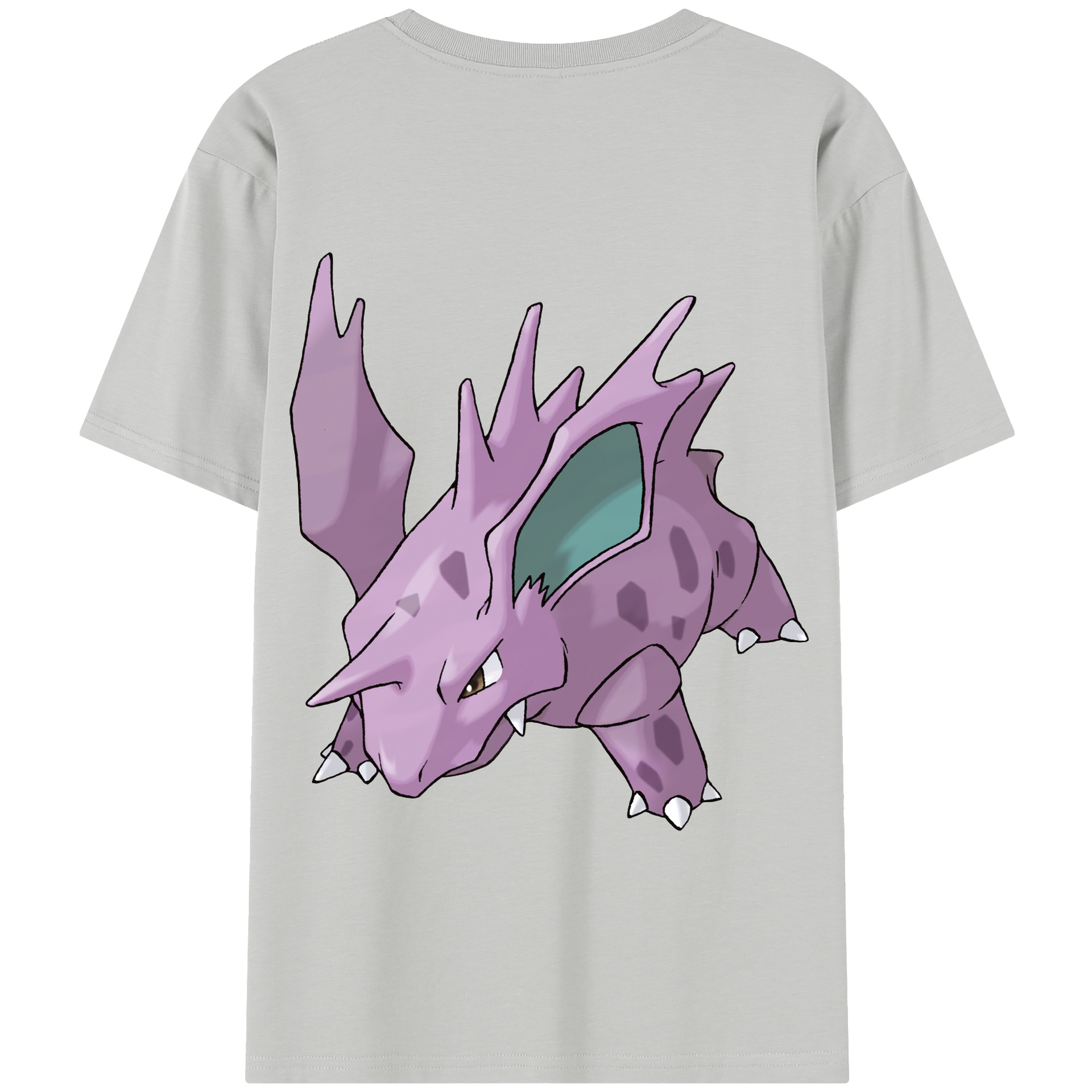 （画像用） ポケットモンスター Pokémon 綿100％半袖Tシャツ（背面プリント）