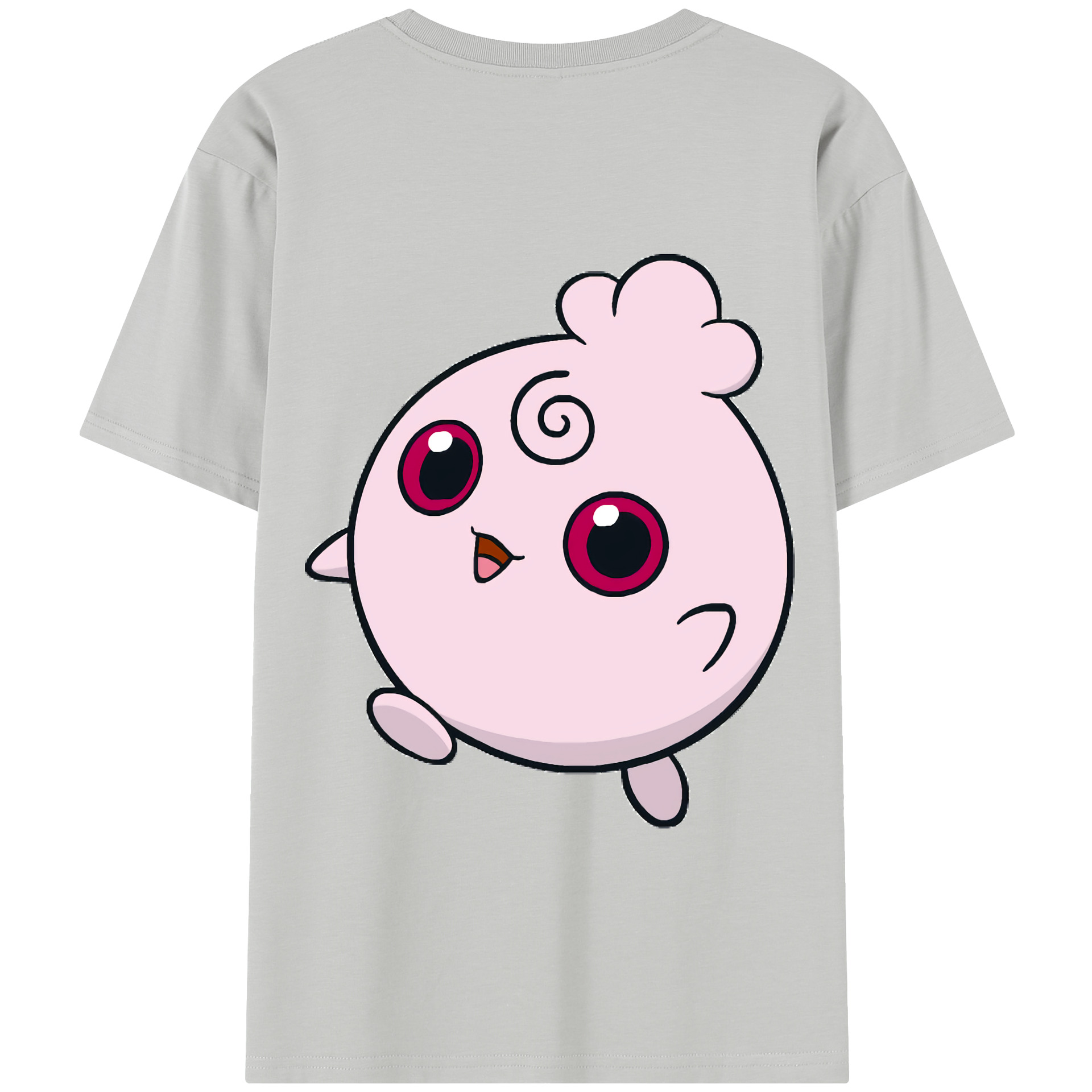 （画像用） ポケットモンスター Pokémon 綿100％半袖Tシャツ（背面プリント）