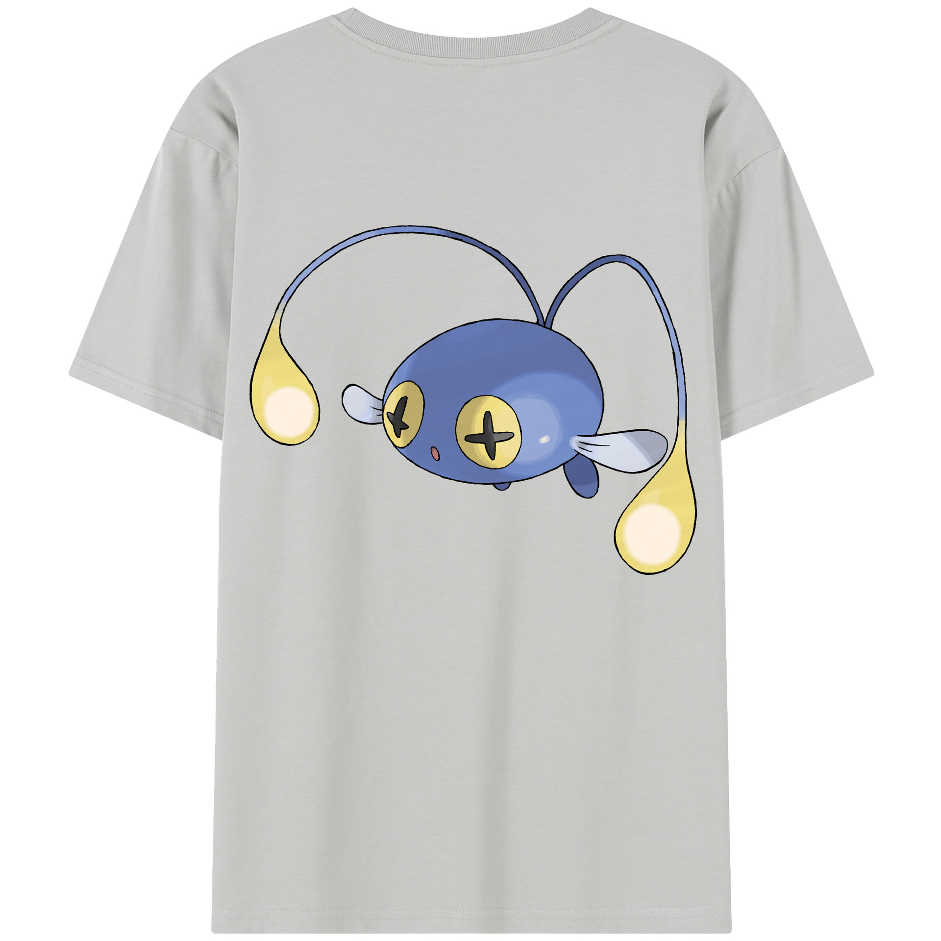 （画像用） ポケットモンスター Pokémon 綿100％半袖Tシャツ（背面プリント）