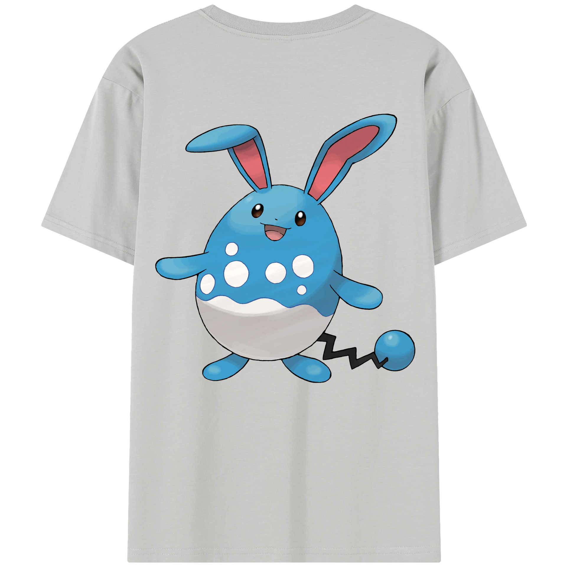 （画像用） ポケットモンスター Pokémon 綿100％半袖Tシャツ（背面プリント）