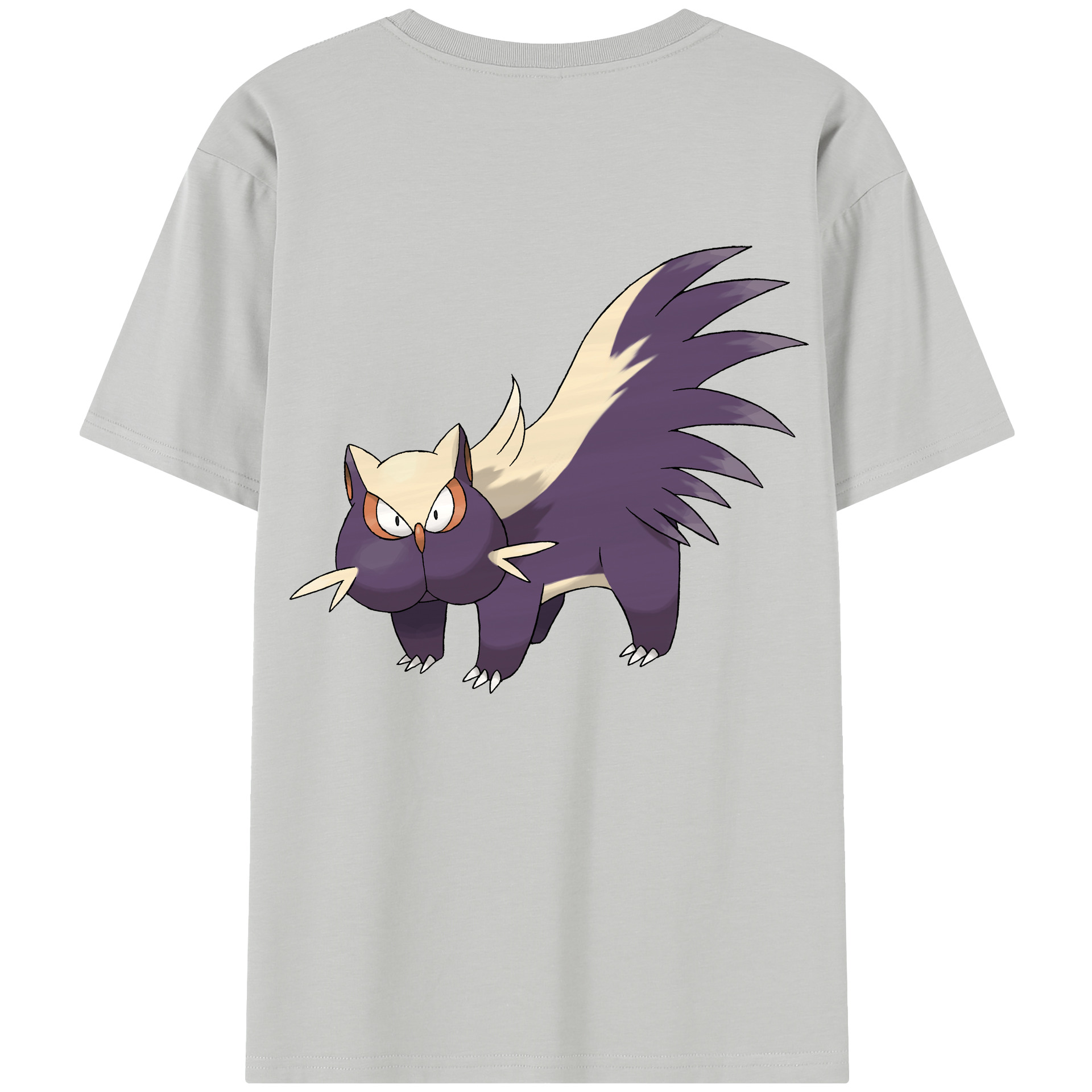 （画像用） ポケットモンスター Pokémon 綿100％半袖Tシャツ（背面プリント）