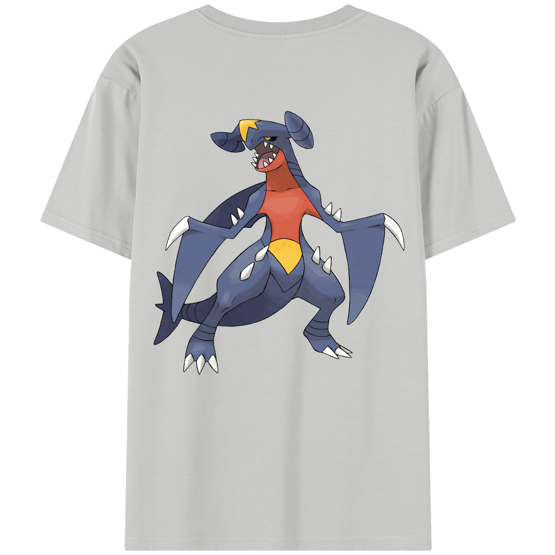 （画像用） ポケットモンスター Pokémon 綿100％半袖Tシャツ（背面プリント）