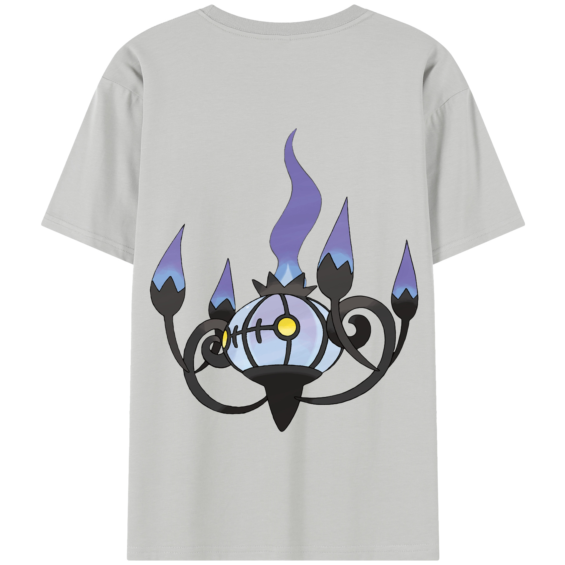 （画像用） ポケットモンスター Pokémon 綿100％半袖Tシャツ（背面プリント）