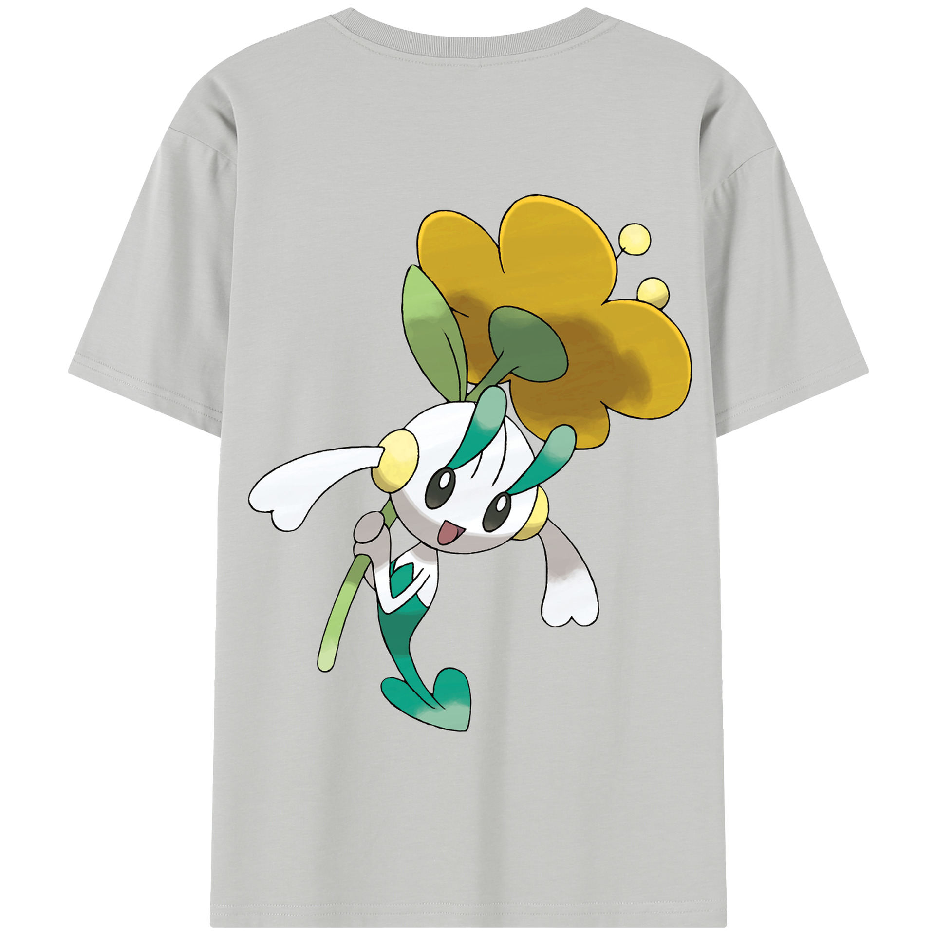 （画像用） ポケットモンスター Pokémon 綿100％半袖Tシャツ（背面プリント）