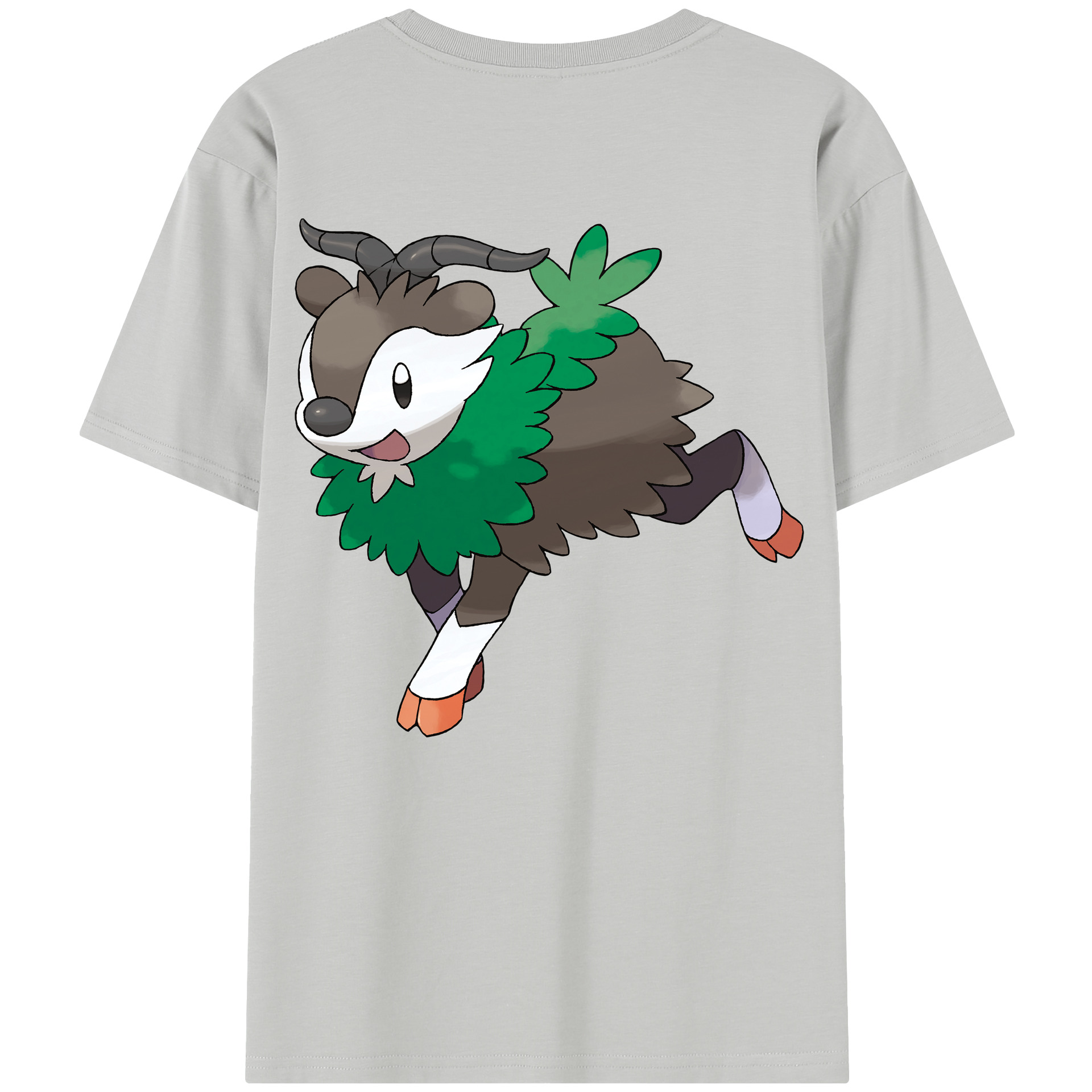 （画像用） ポケットモンスター Pokémon 綿100％半袖Tシャツ（背面プリント）