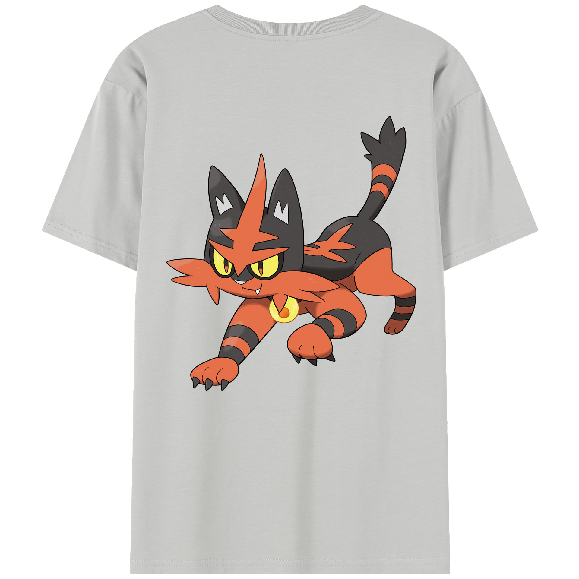 （画像用） ポケットモンスター Pokémon 綿100％半袖Tシャツ（背面プリント）