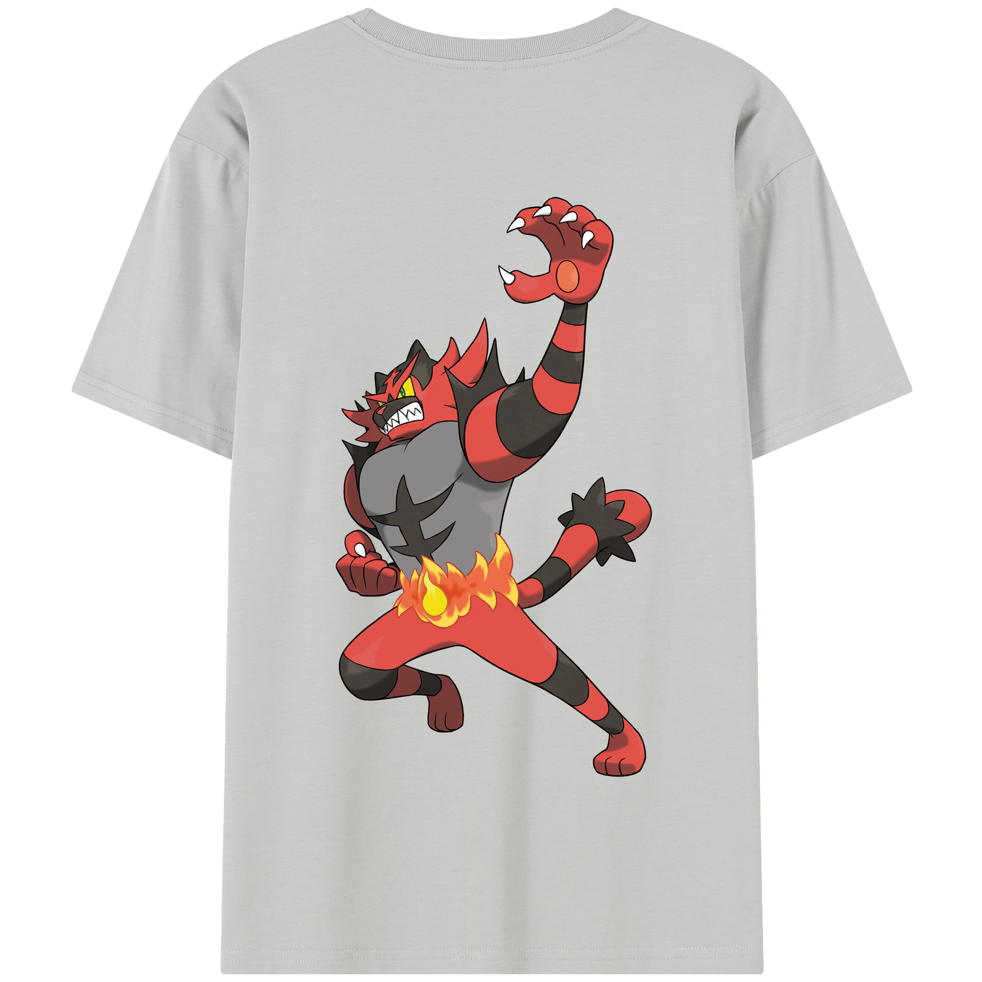 （画像用） ポケットモンスター Pokémon 綿100％半袖Tシャツ（背面プリント）