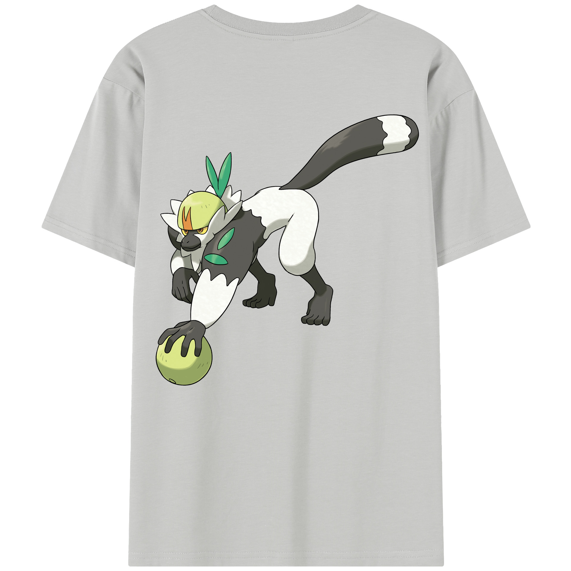 （画像用） ポケットモンスター Pokémon 綿100％半袖Tシャツ（背面プリント）