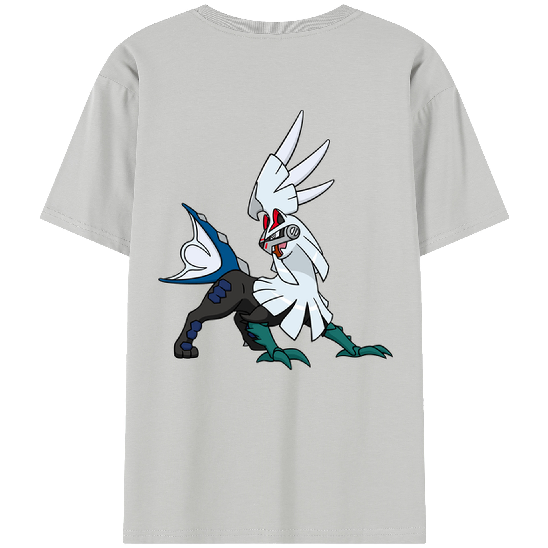 （画像用） ポケットモンスター Pokémon 綿100％半袖Tシャツ（背面プリント）