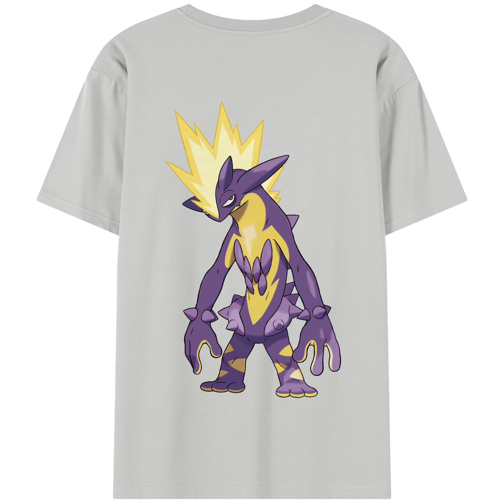 （画像用） ポケットモンスター Pokémon 綿100％半袖Tシャツ（背面プリント）