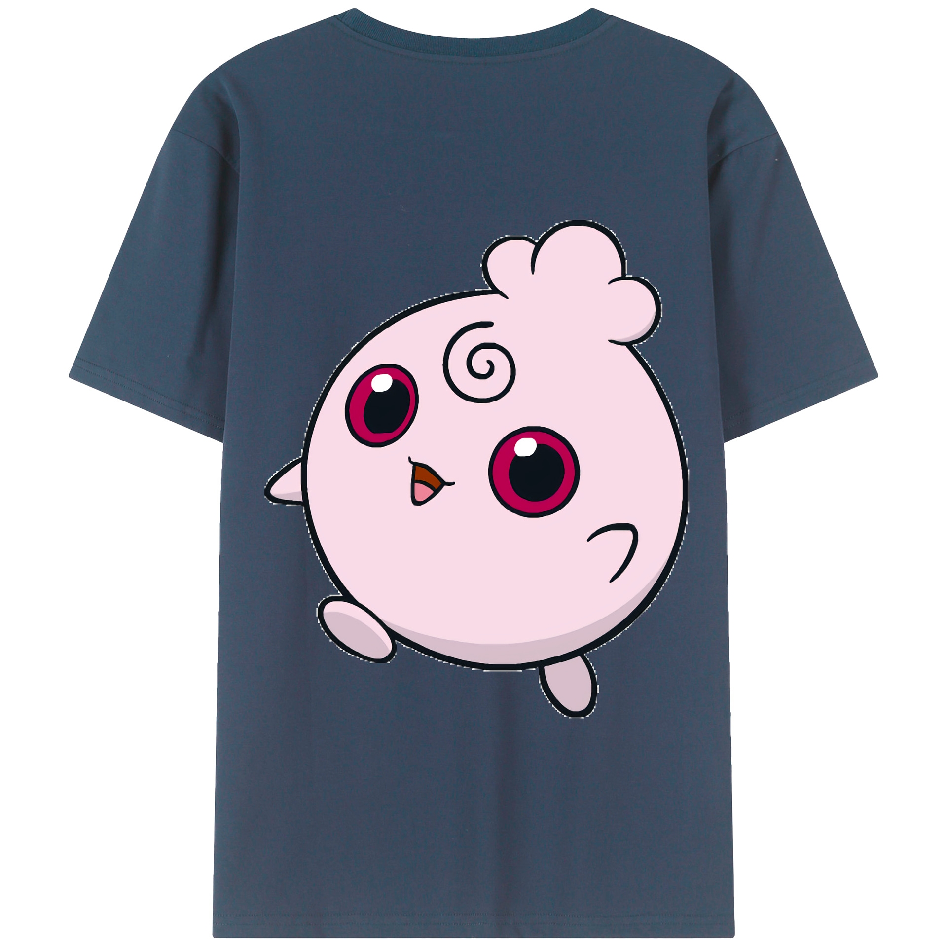 （画像用） ポケットモンスター Pokémon 綿100％半袖Tシャツ（背面プリント）