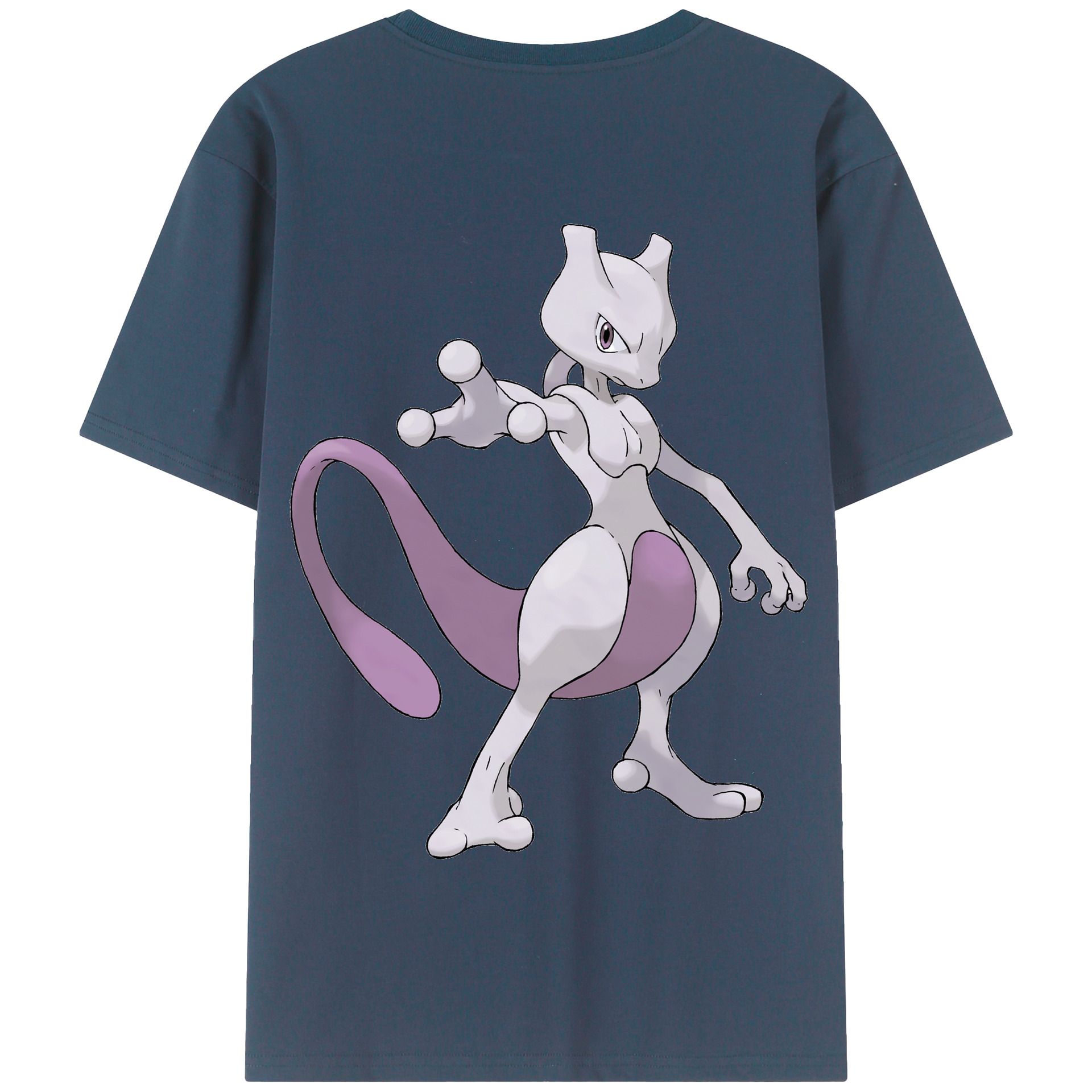 （画像用） ポケットモンスター Pokémon 綿100％半袖Tシャツ（背面プリント）