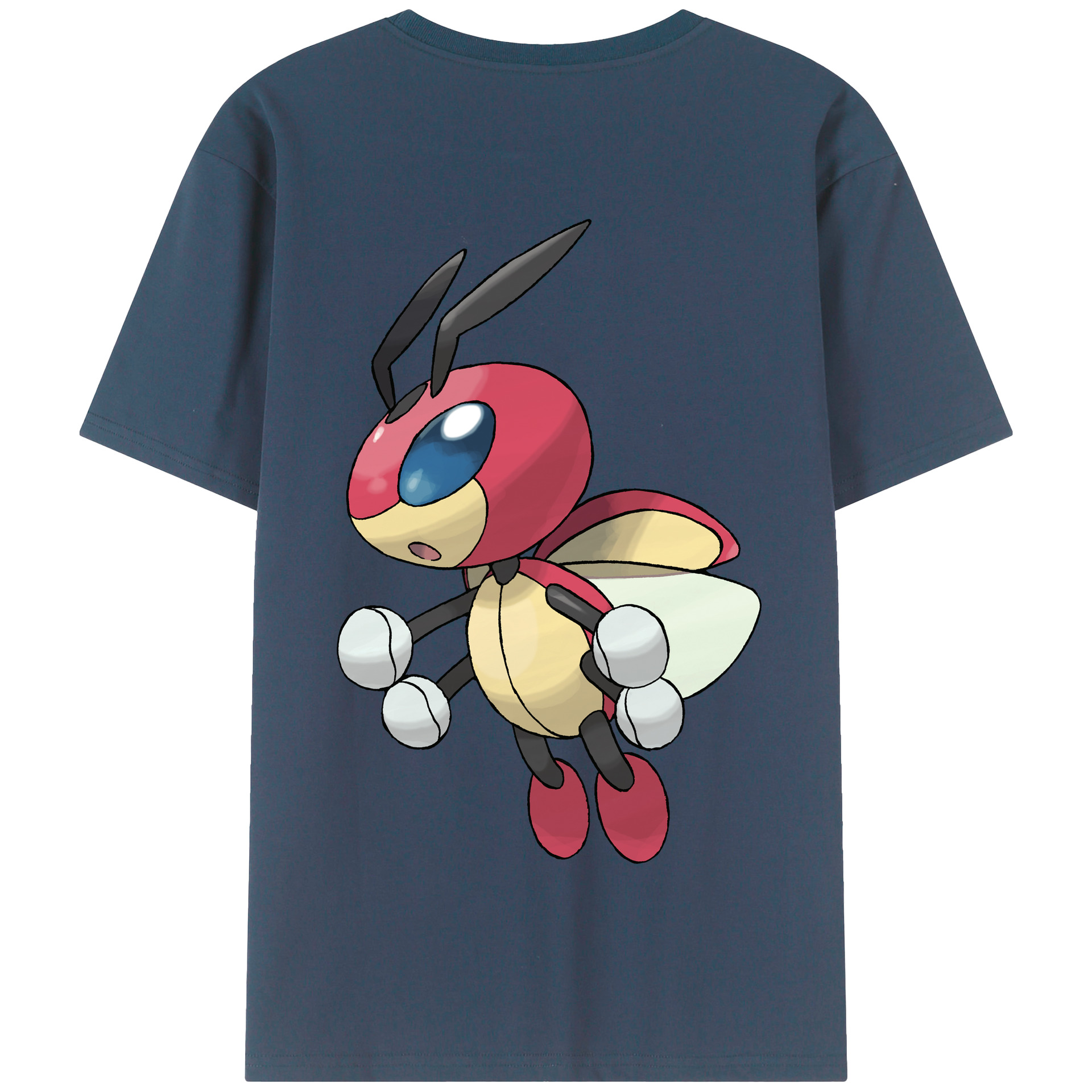 （画像用） ポケットモンスター Pokémon 綿100％半袖Tシャツ（背面プリント）