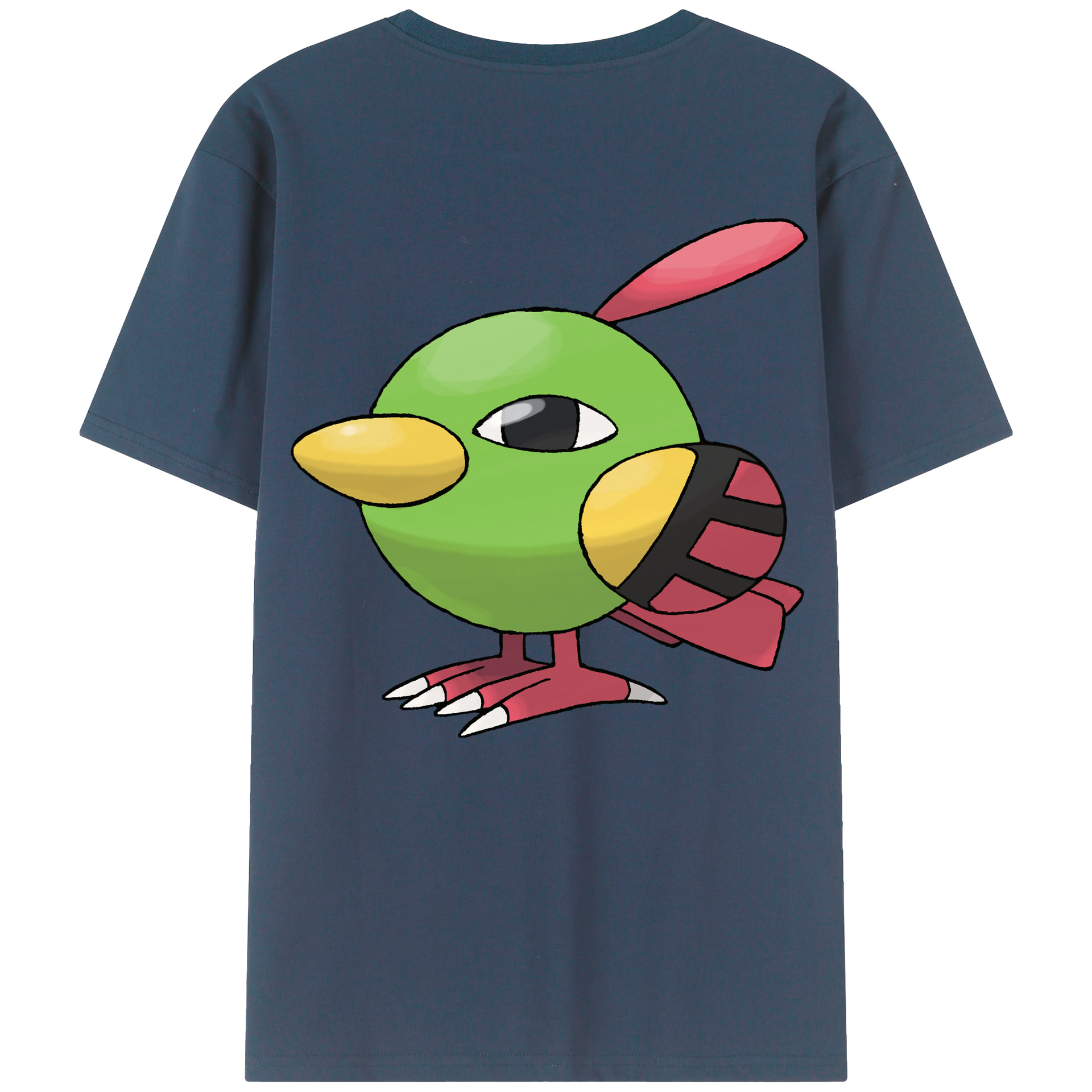 （画像用） ポケットモンスター Pokémon 綿100％半袖Tシャツ（背面プリント）