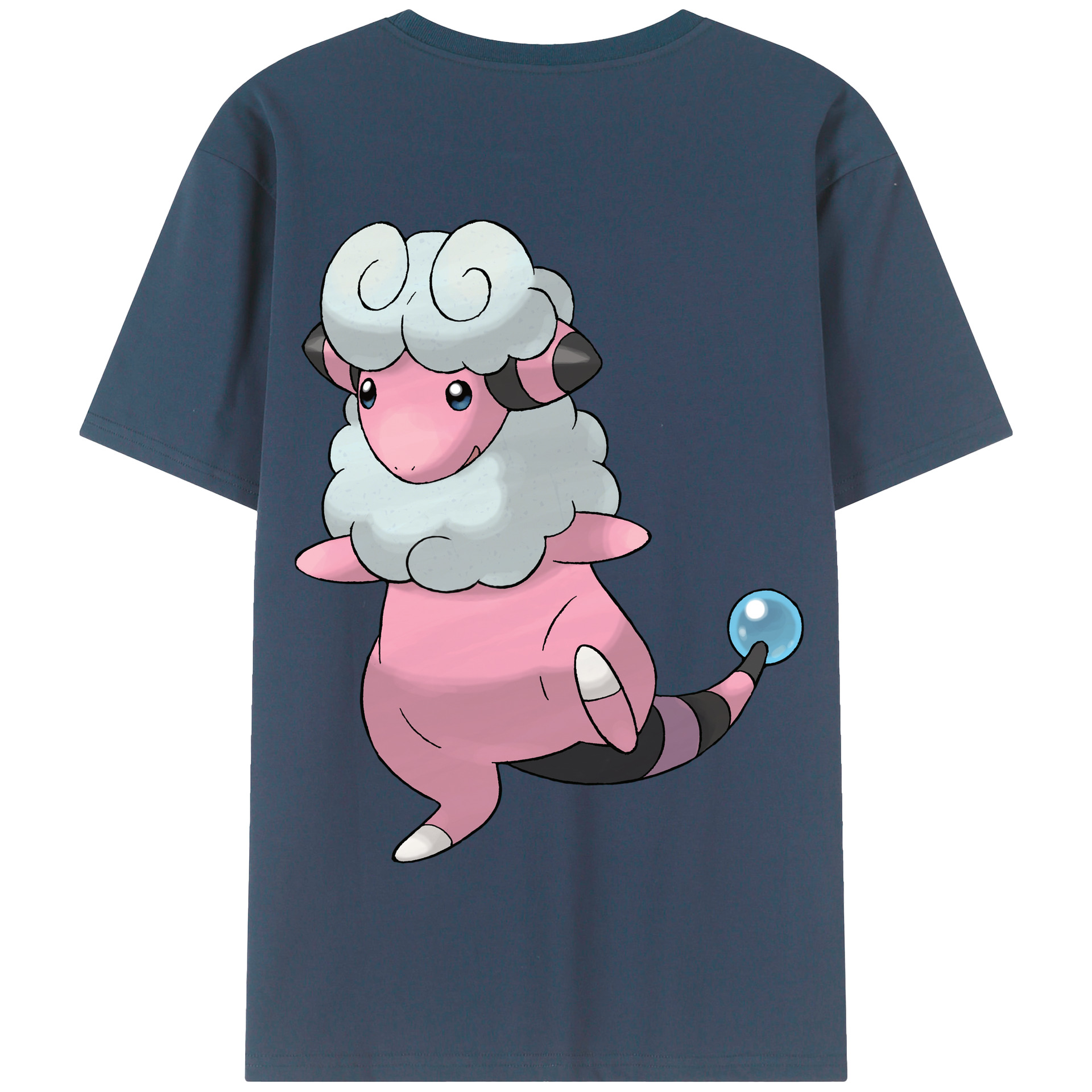 （画像用） ポケットモンスター Pokémon 綿100％半袖Tシャツ（背面プリント）