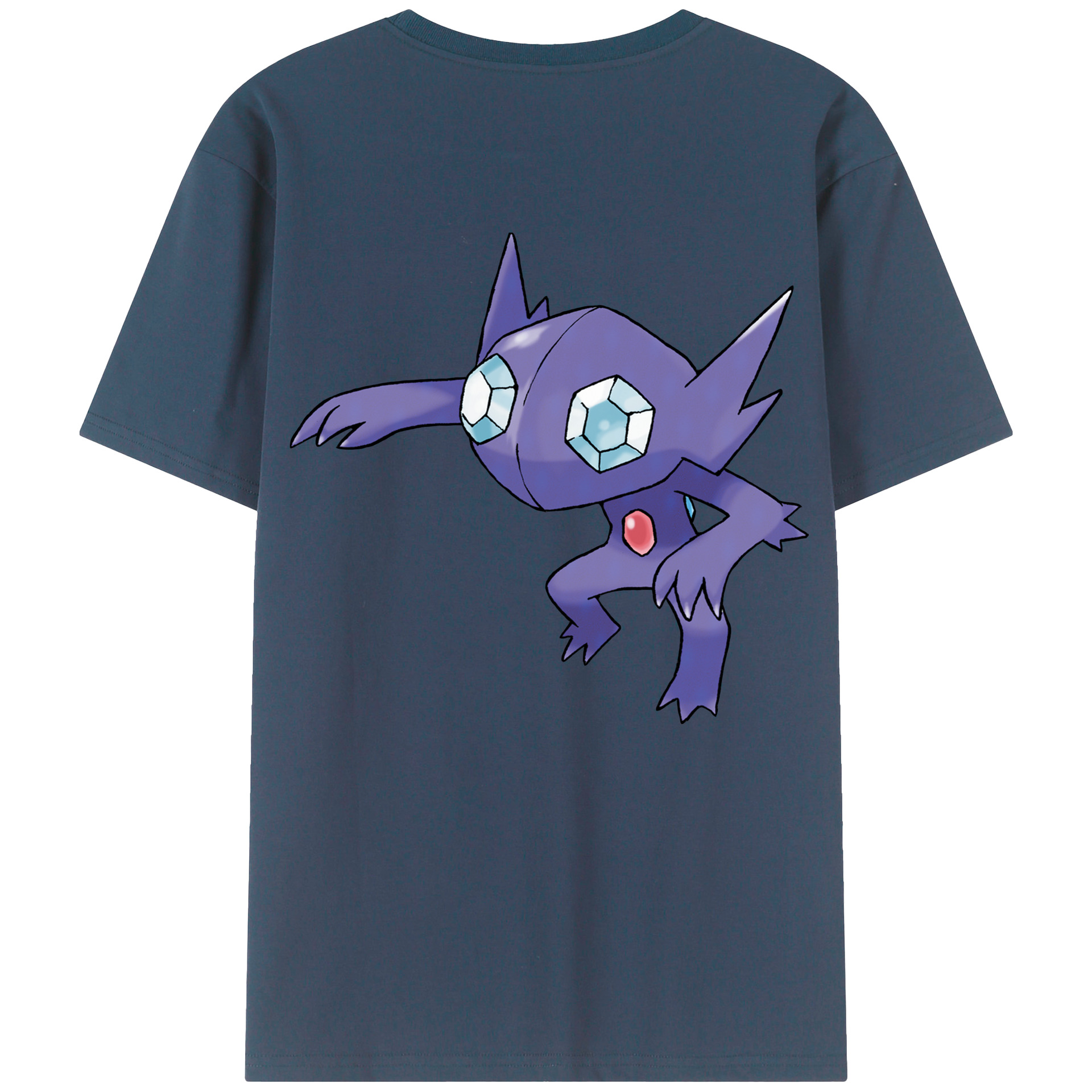 （画像用） ポケットモンスター Pokémon 綿100％半袖Tシャツ（背面プリント）