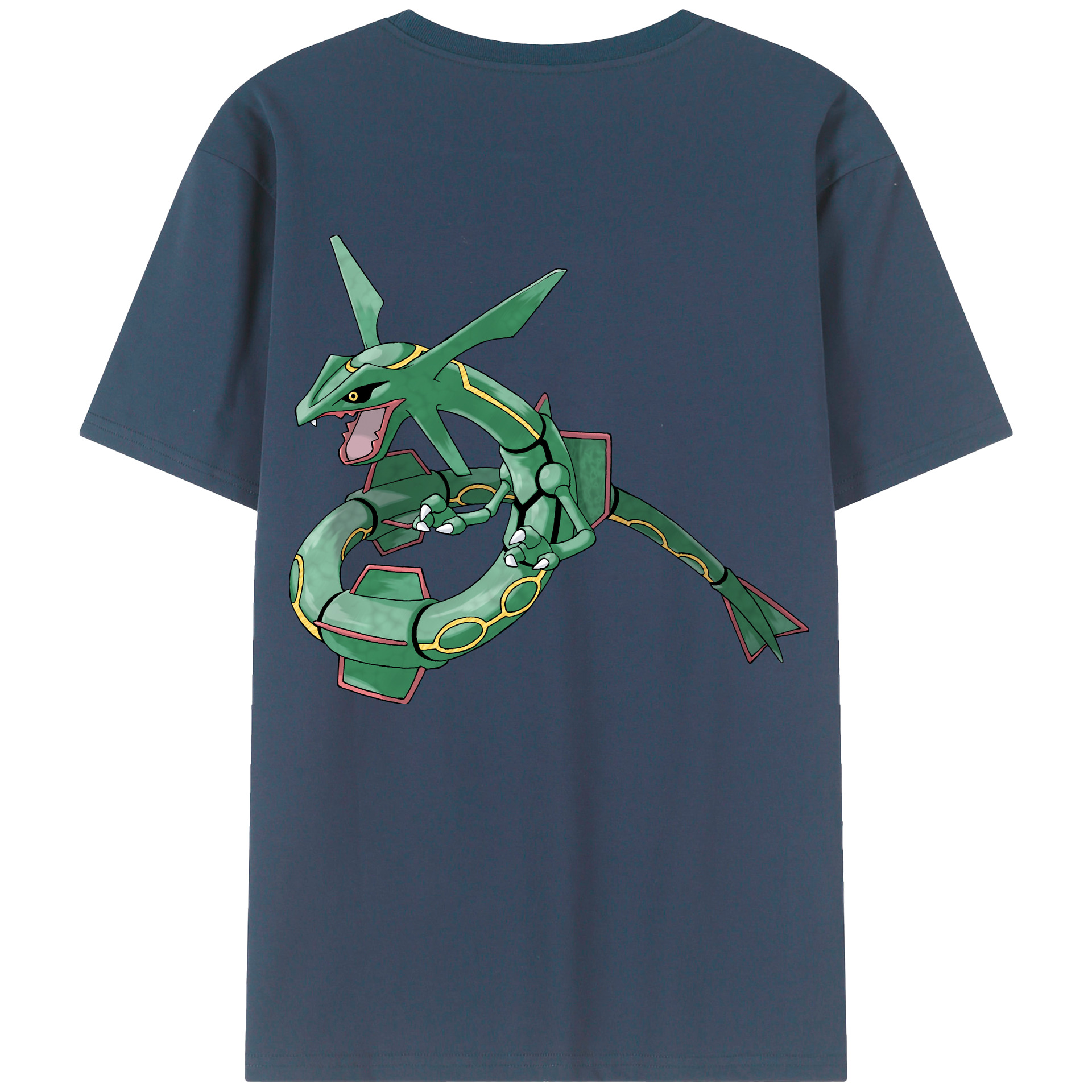 （画像用） ポケットモンスター Pokémon 綿100％半袖Tシャツ（背面プリント）