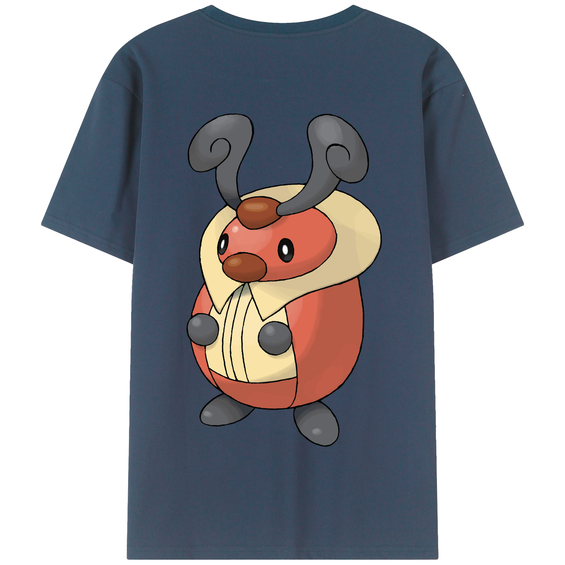 （画像用） ポケットモンスター Pokémon 綿100％半袖Tシャツ（背面プリント）