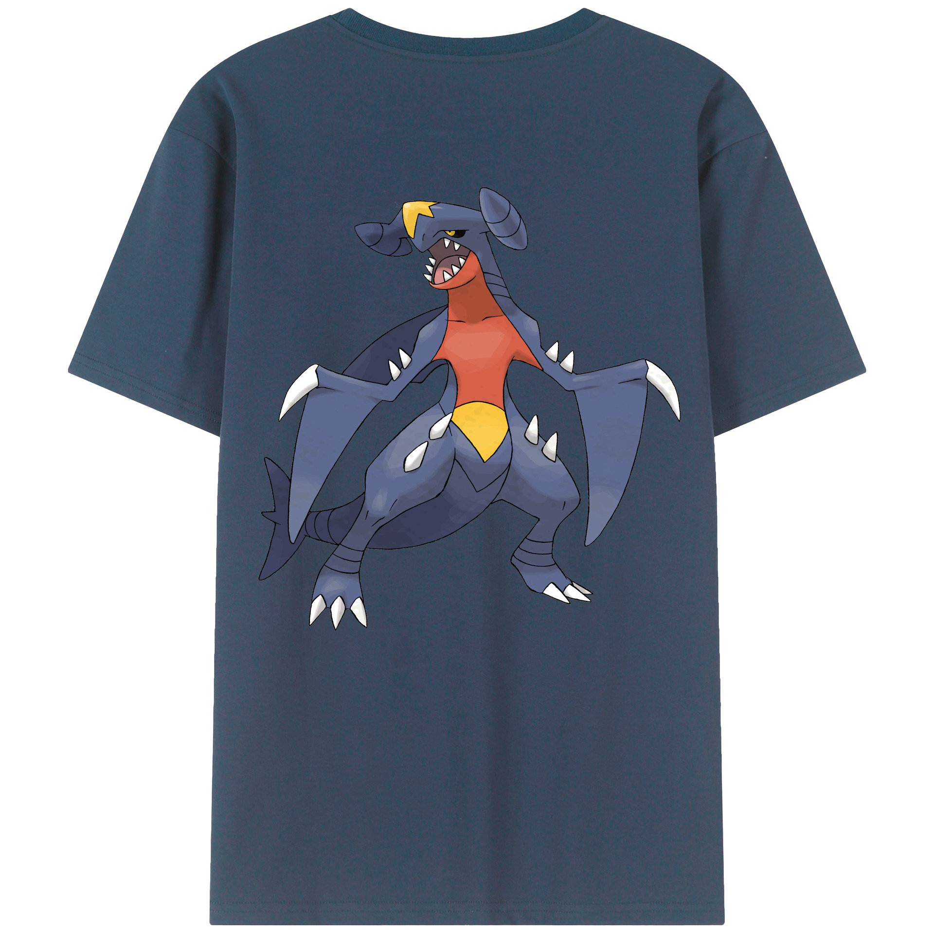 （画像用） ポケットモンスター Pokémon 綿100％半袖Tシャツ（背面プリント）