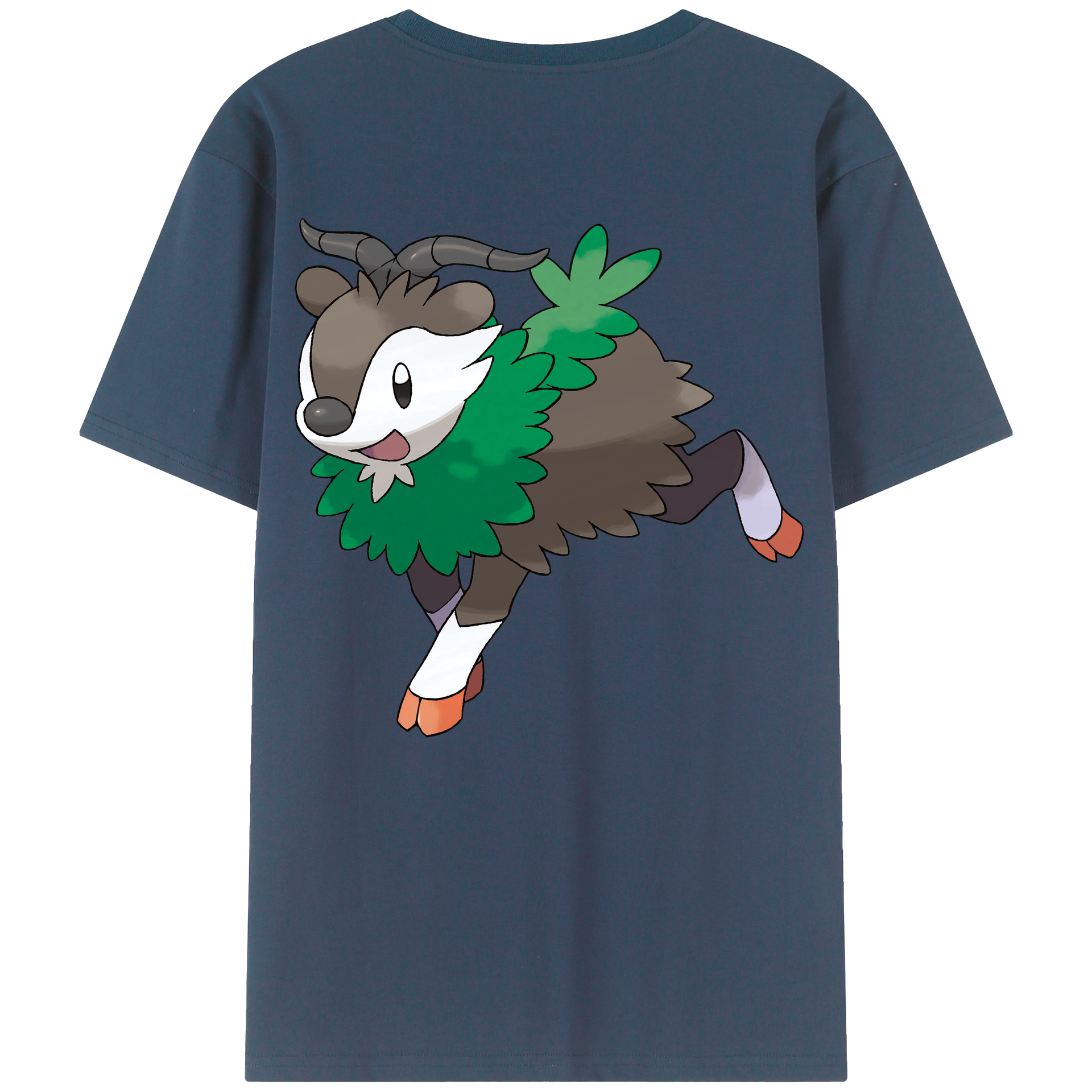 （画像用） ポケットモンスター Pokémon 綿100％半袖Tシャツ（背面プリント）