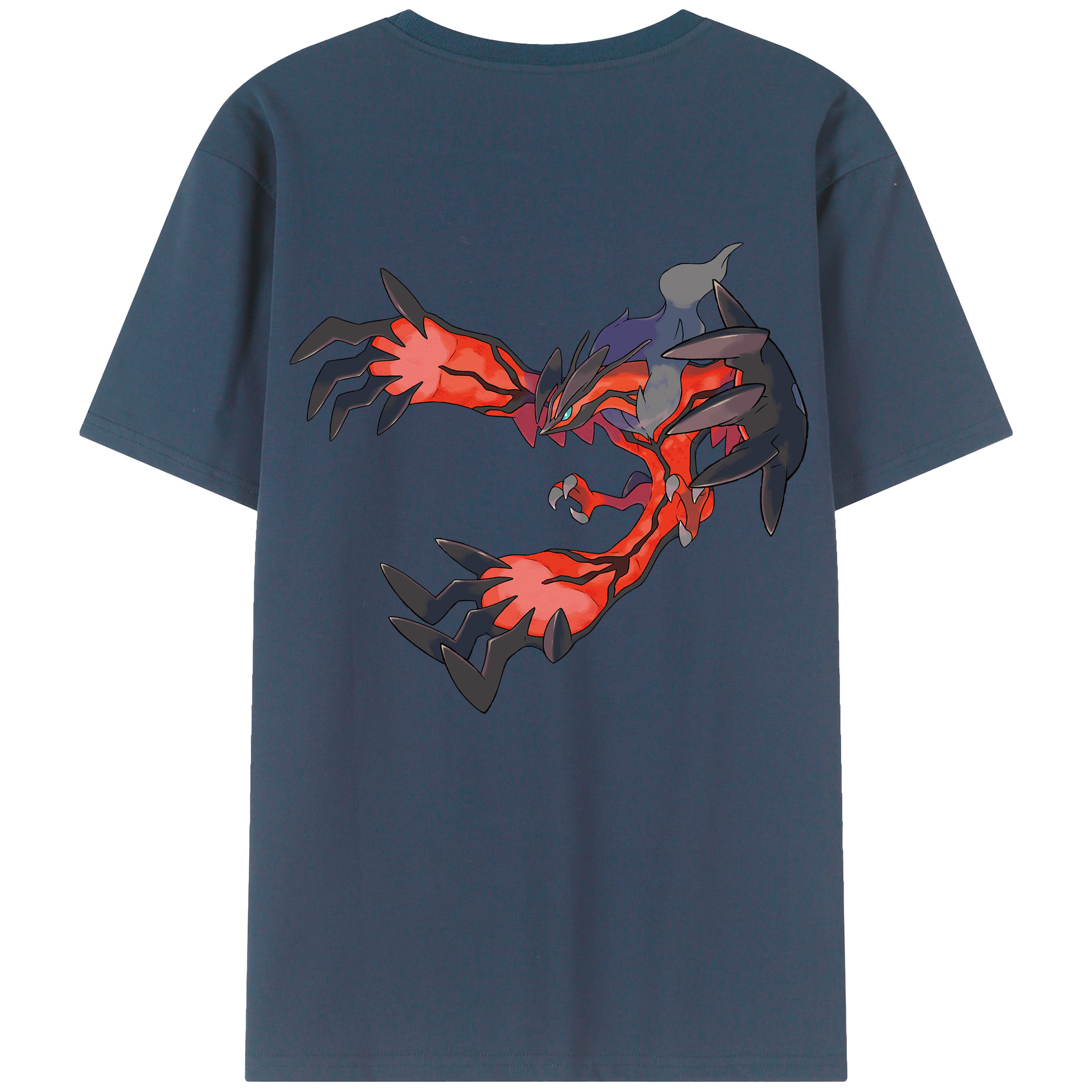 （画像用） ポケットモンスター Pokémon 綿100％半袖Tシャツ（背面プリント）