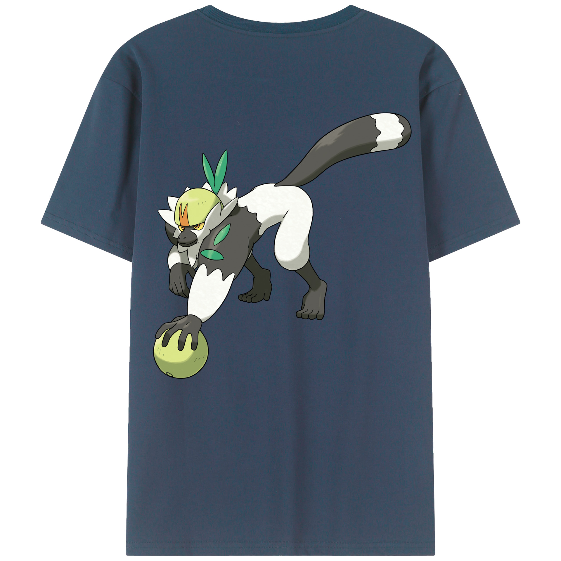 （画像用） ポケットモンスター Pokémon 綿100％半袖Tシャツ（背面プリント）