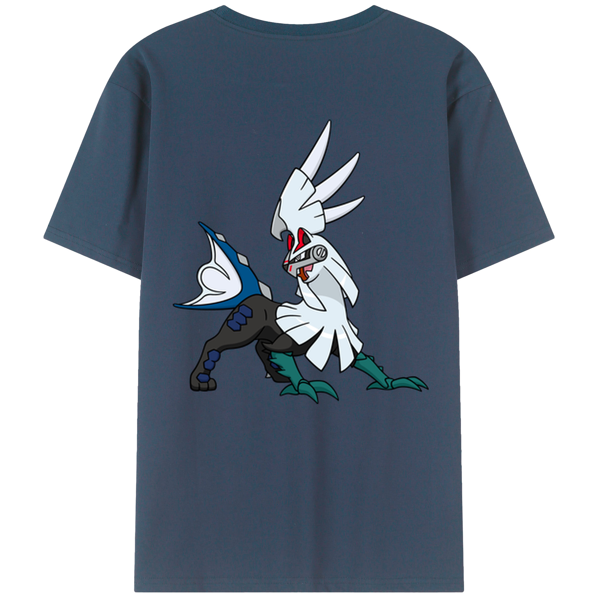 （画像用） ポケットモンスター Pokémon 綿100％半袖Tシャツ（背面プリント）