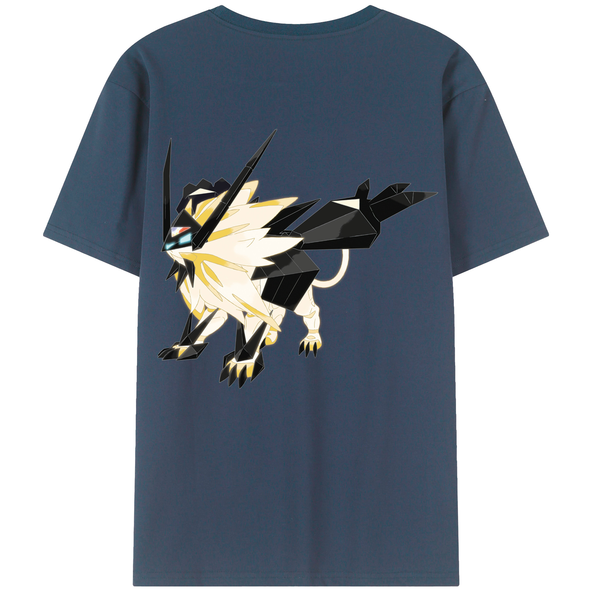 （画像用） ポケットモンスター Pokémon 綿100％半袖Tシャツ（背面プリント）