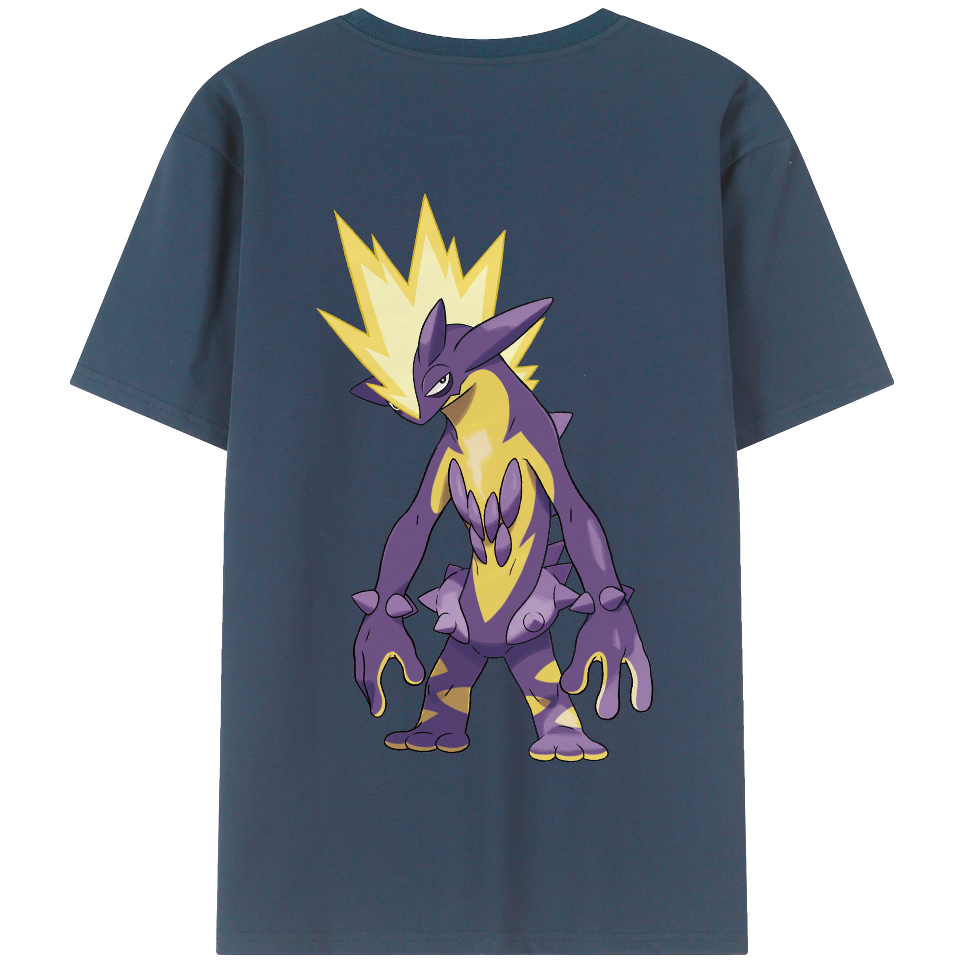 （画像用） ポケットモンスター Pokémon 綿100％半袖Tシャツ（背面プリント）