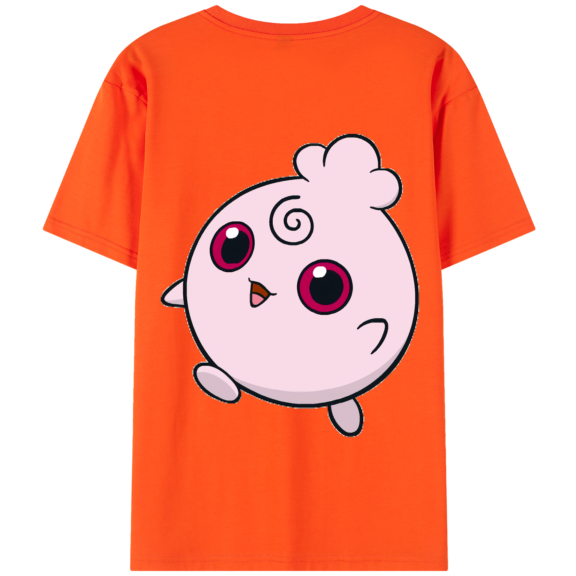 （画像用） ポケットモンスター Pokémon 綿100％半袖Tシャツ（背面プリント）