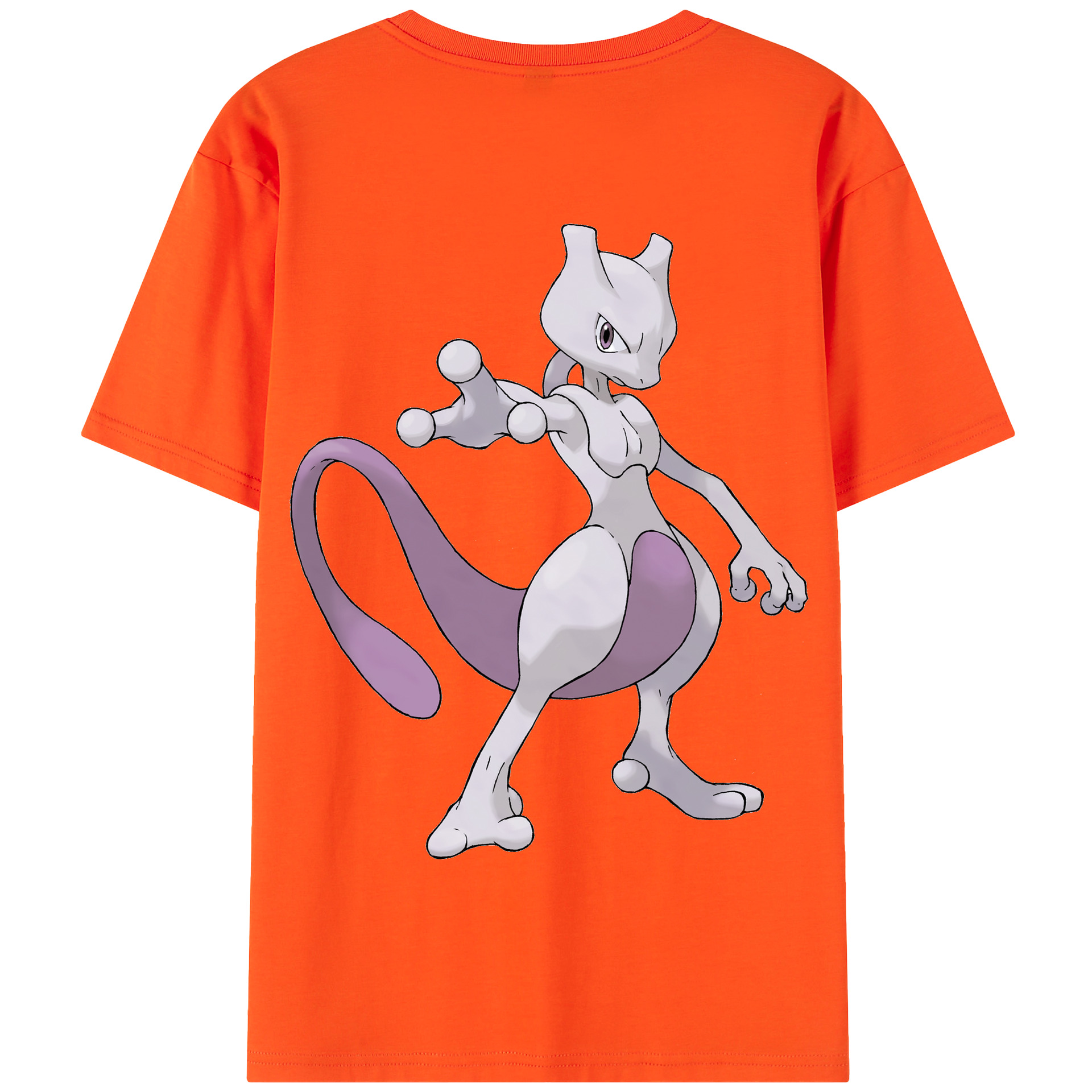 （画像用） ポケットモンスター Pokémon 綿100％半袖Tシャツ（背面プリント）