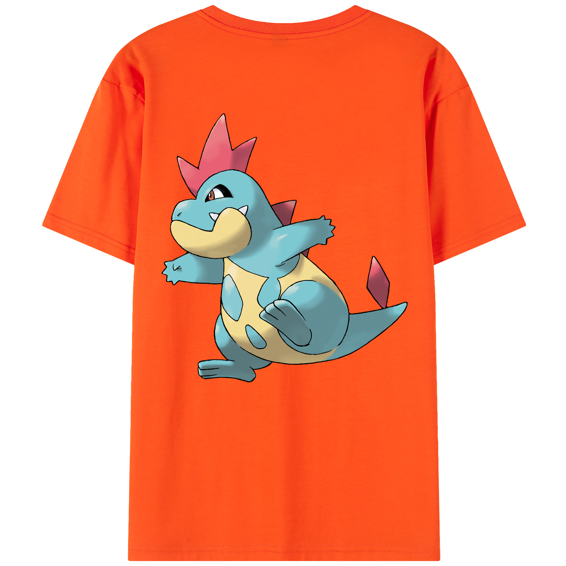 （画像用） ポケットモンスター Pokémon 綿100％半袖Tシャツ（背面プリント）