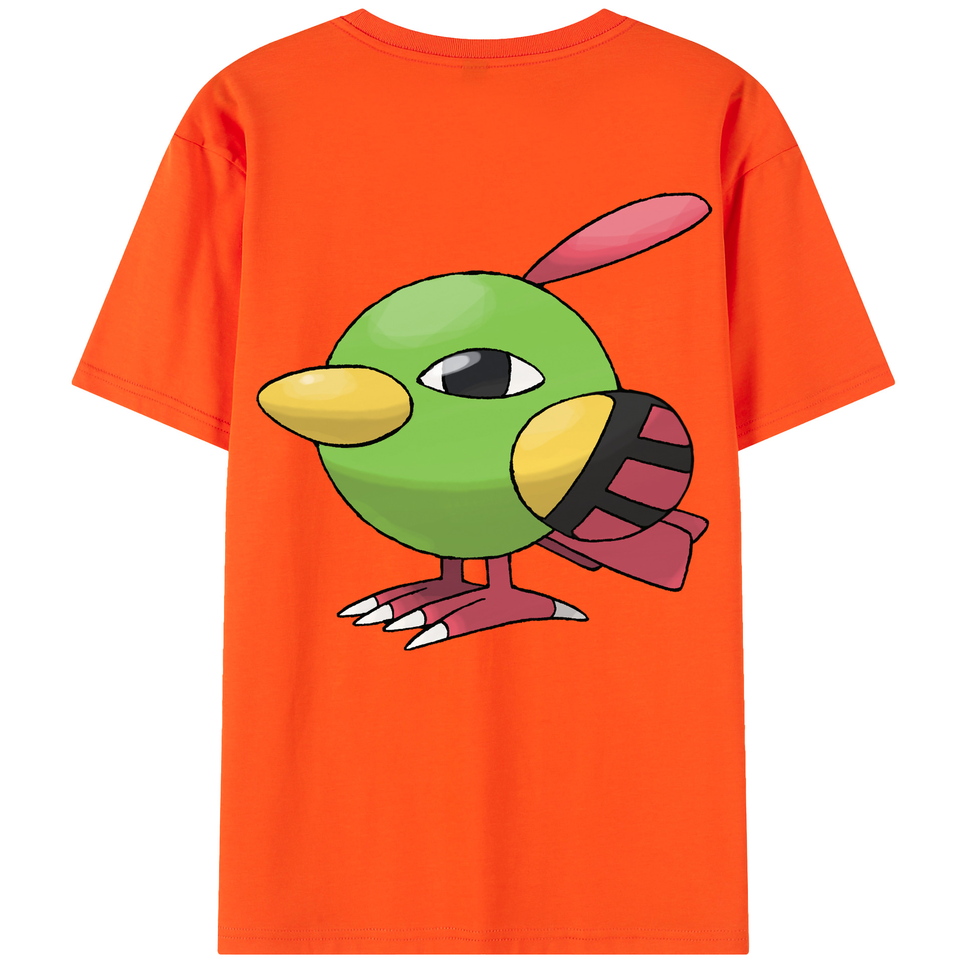 （画像用） ポケットモンスター Pokémon 綿100％半袖Tシャツ（背面プリント）