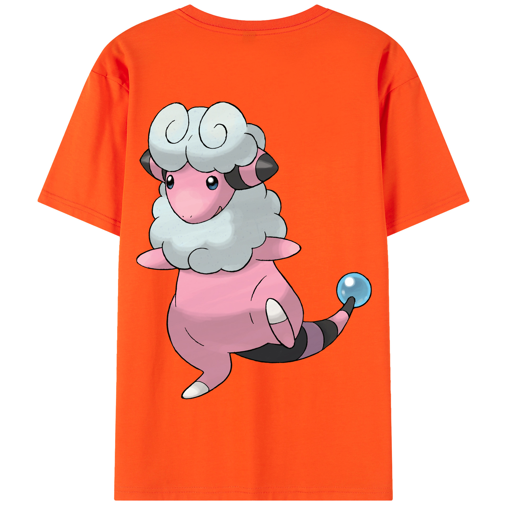 （画像用） ポケットモンスター Pokémon 綿100％半袖Tシャツ（背面プリント）