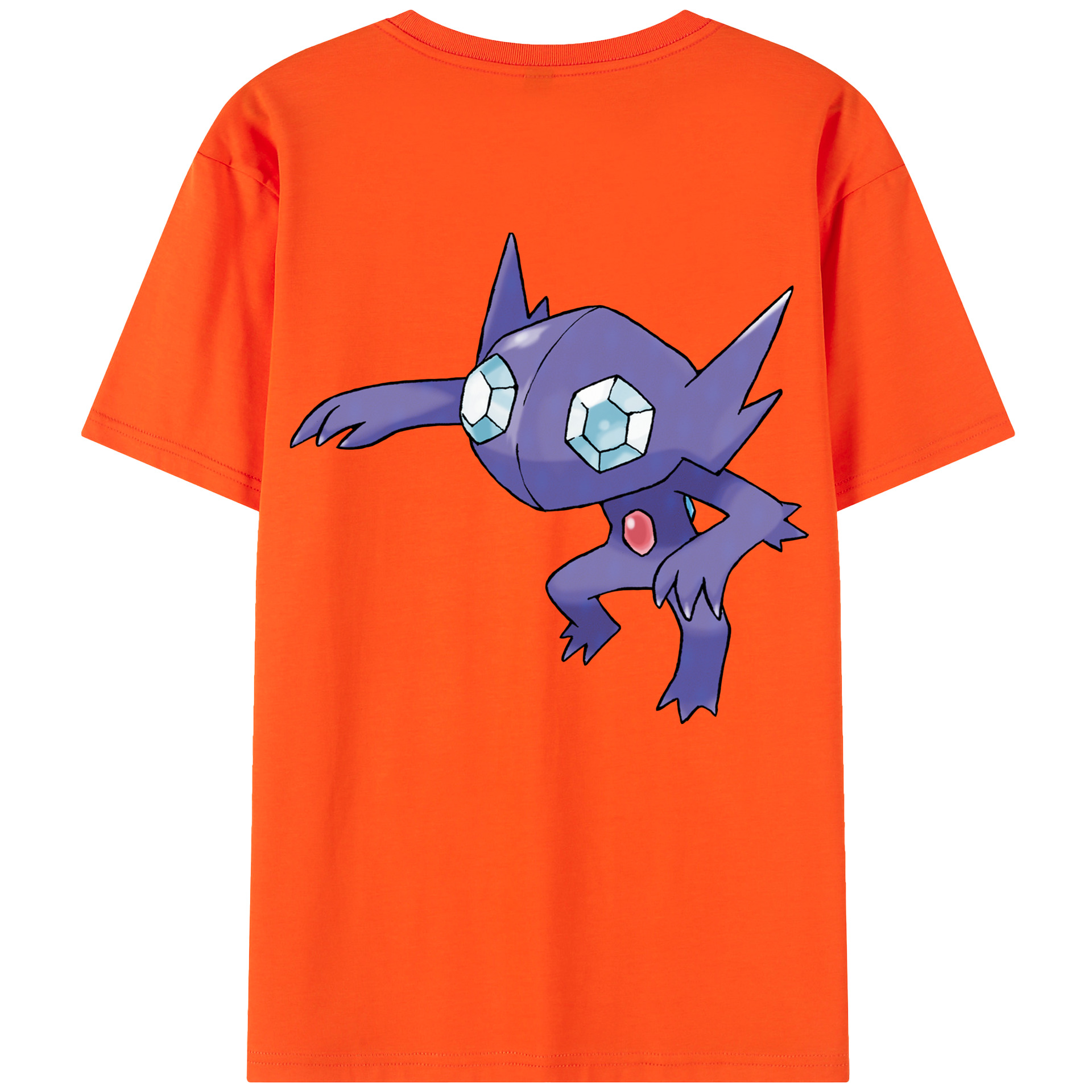 （画像用） ポケットモンスター Pokémon 綿100％半袖Tシャツ（背面プリント）
