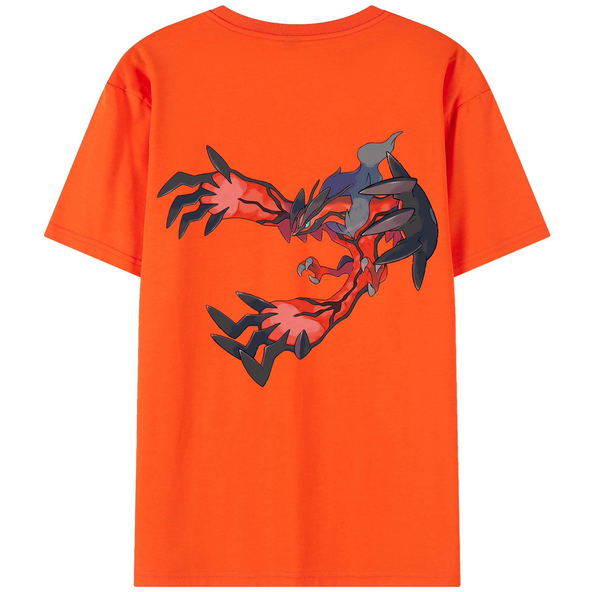 （画像用） ポケットモンスター Pokémon 綿100％半袖Tシャツ（背面プリント）