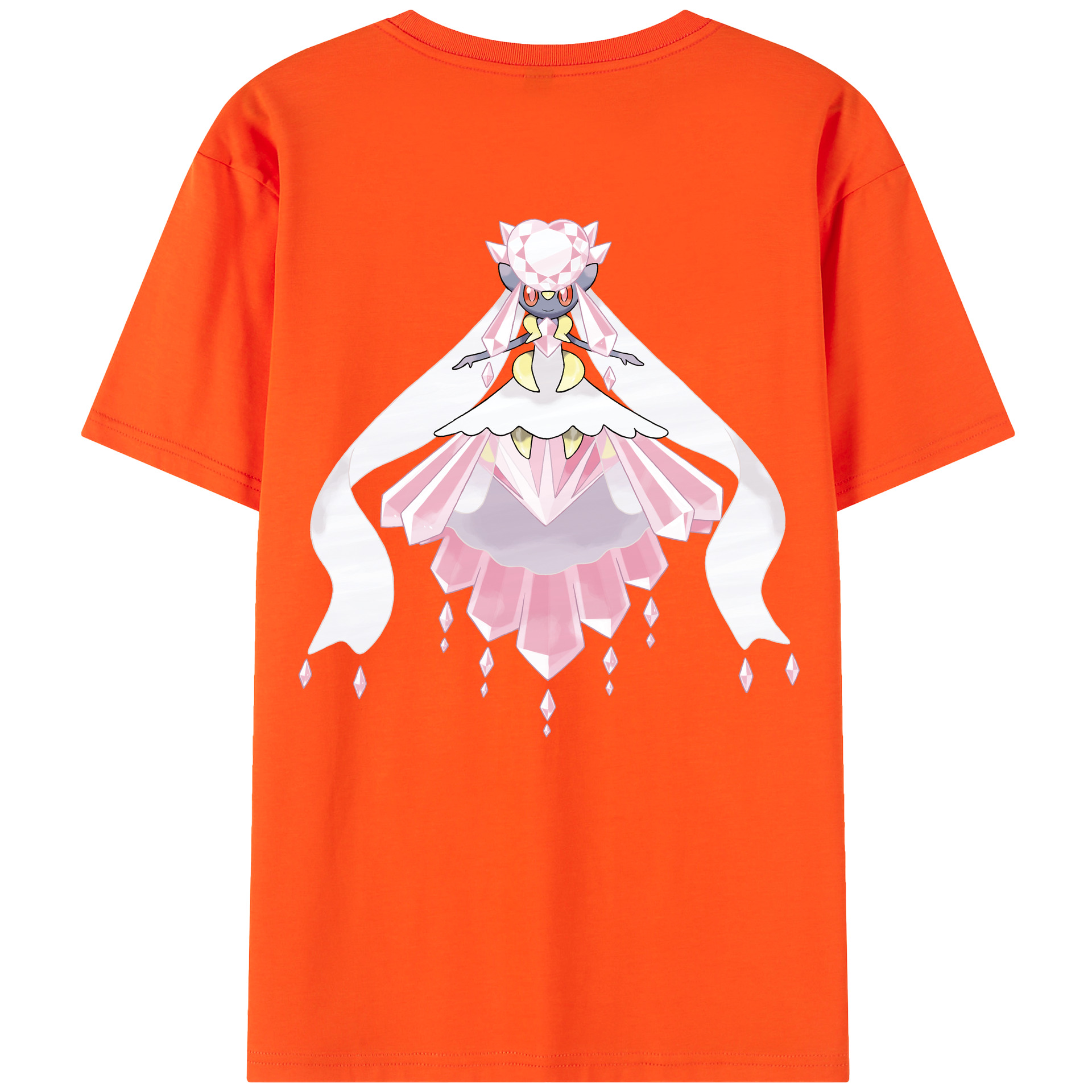（画像用） ポケットモンスター Pokémon 綿100％半袖Tシャツ（背面プリント）