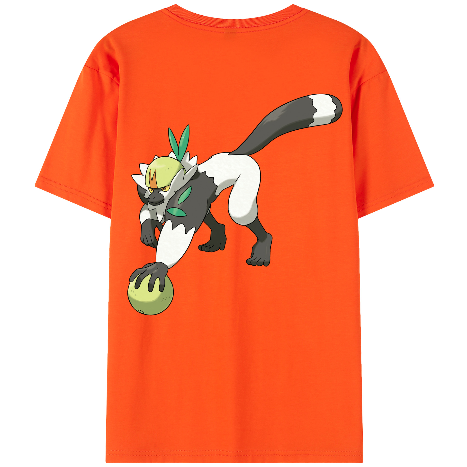 （画像用） ポケットモンスター Pokémon 綿100％半袖Tシャツ（背面プリント）