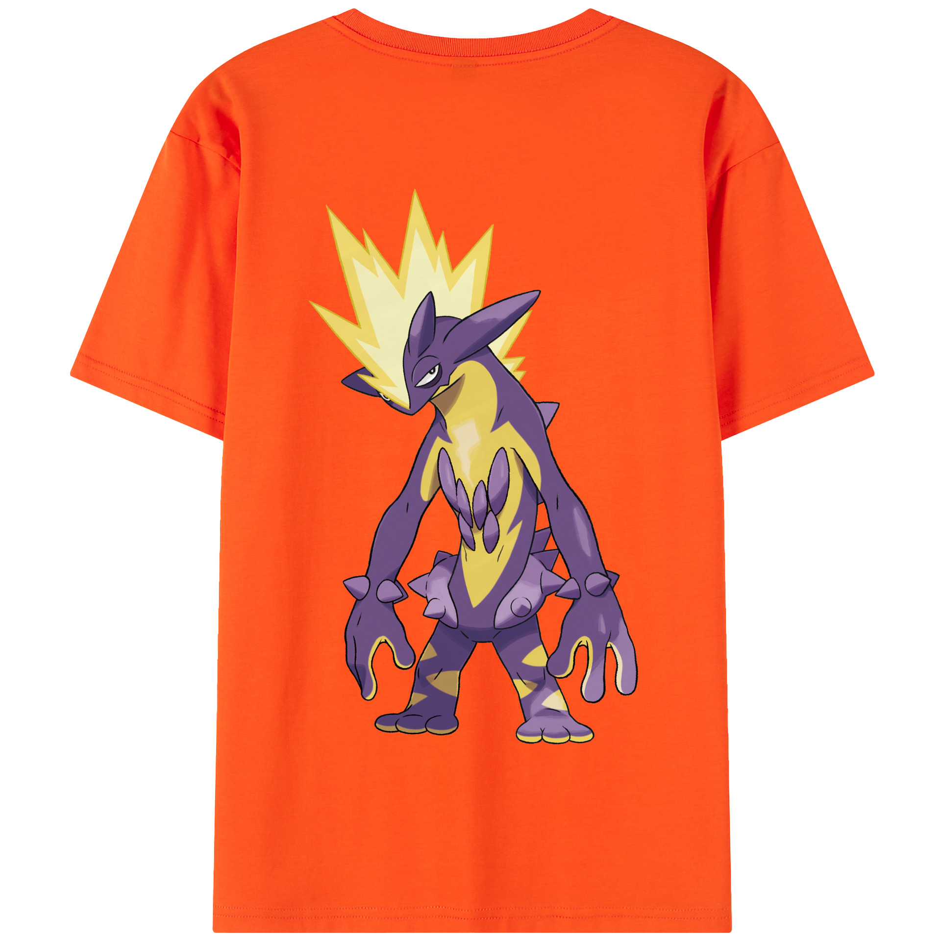 （画像用） ポケットモンスター Pokémon 綿100％半袖Tシャツ（背面プリント）