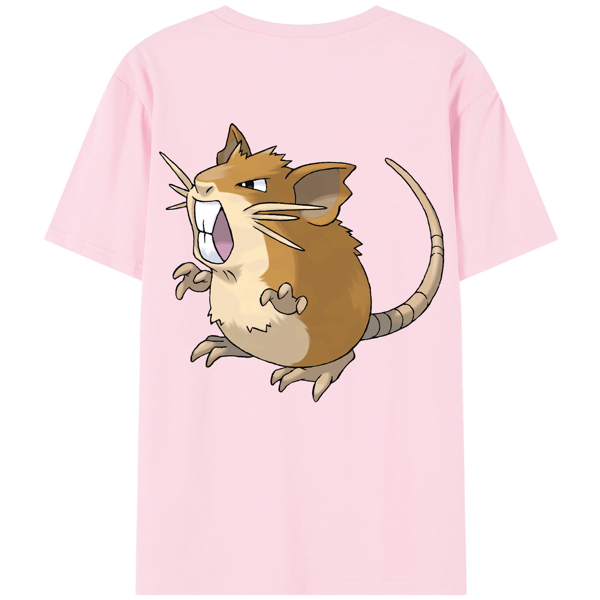 （画像用） ポケットモンスター Pokémon 綿100％半袖Tシャツ（背面プリント）