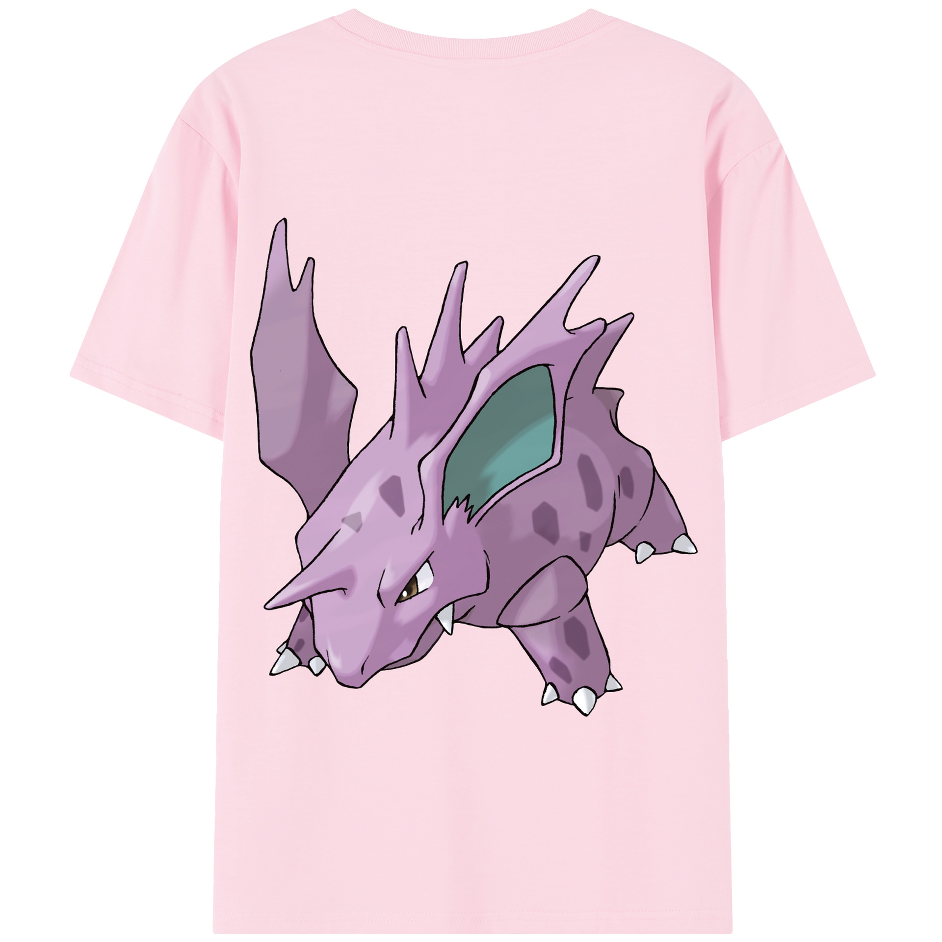 （画像用） ポケットモンスター Pokémon 綿100％半袖Tシャツ（背面プリント）