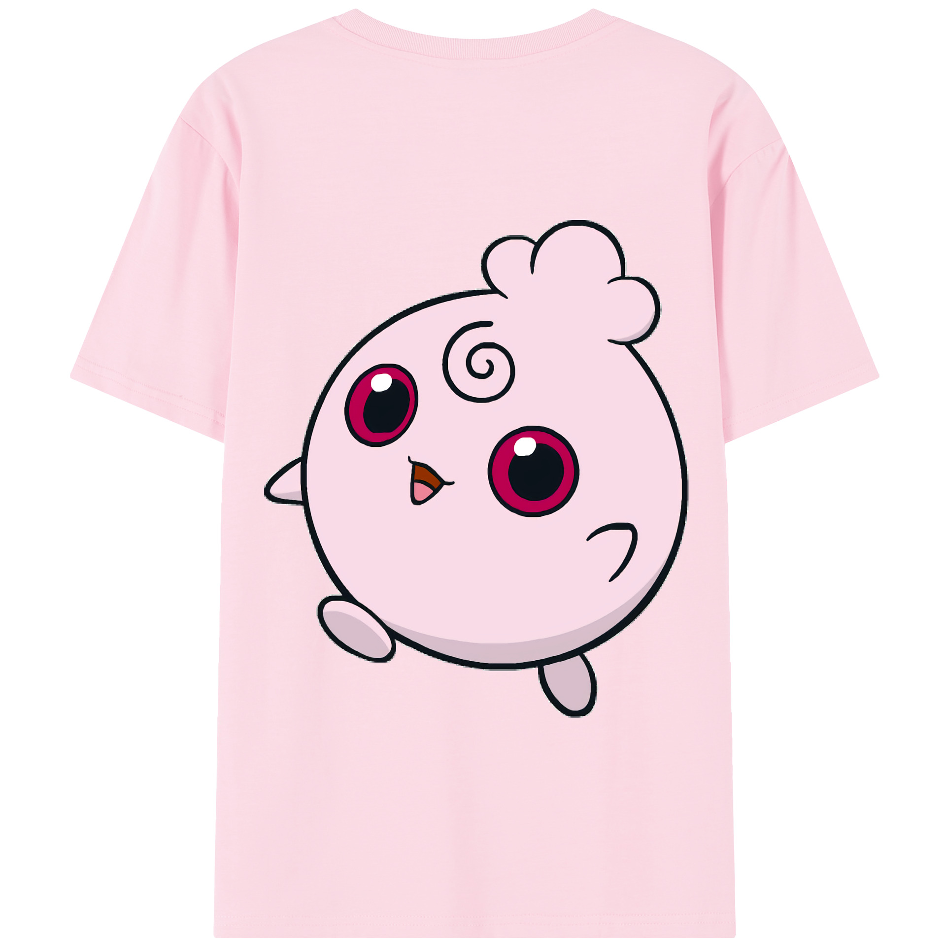（画像用） ポケットモンスター Pokémon 綿100％半袖Tシャツ（背面プリント）