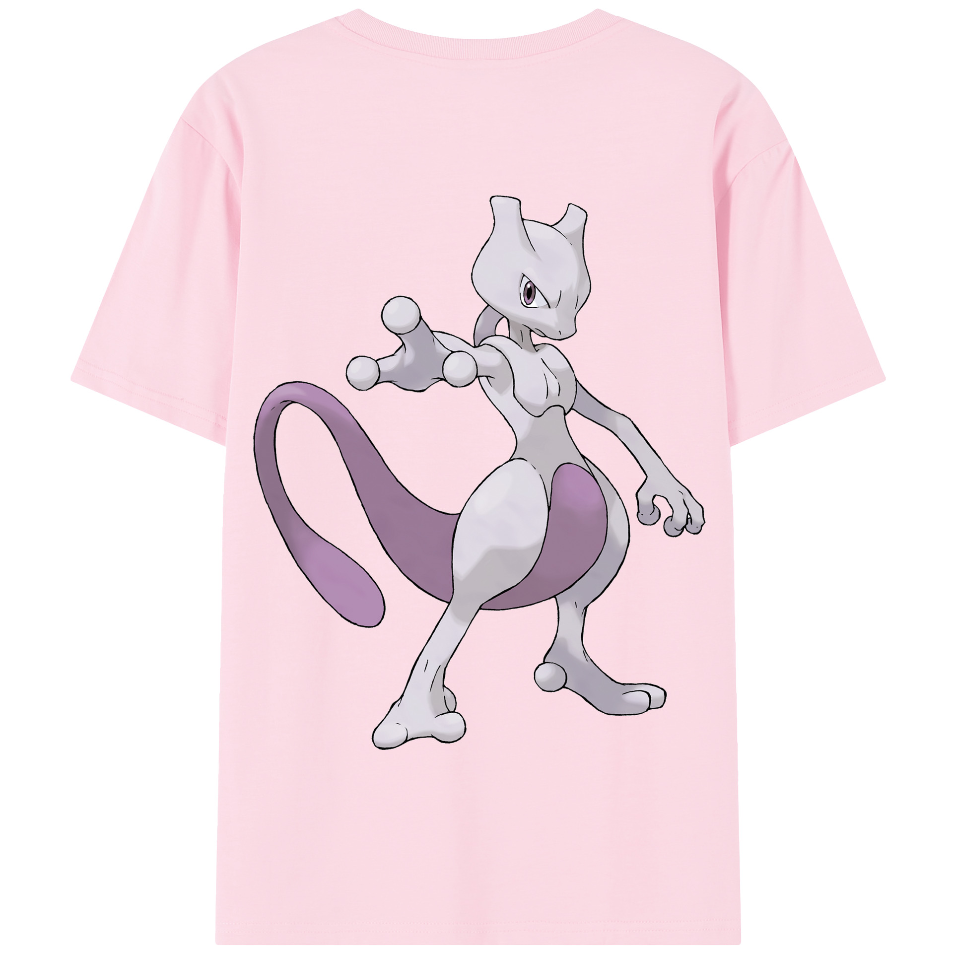 （画像用） ポケットモンスター Pokémon 綿100％半袖Tシャツ（背面プリント）