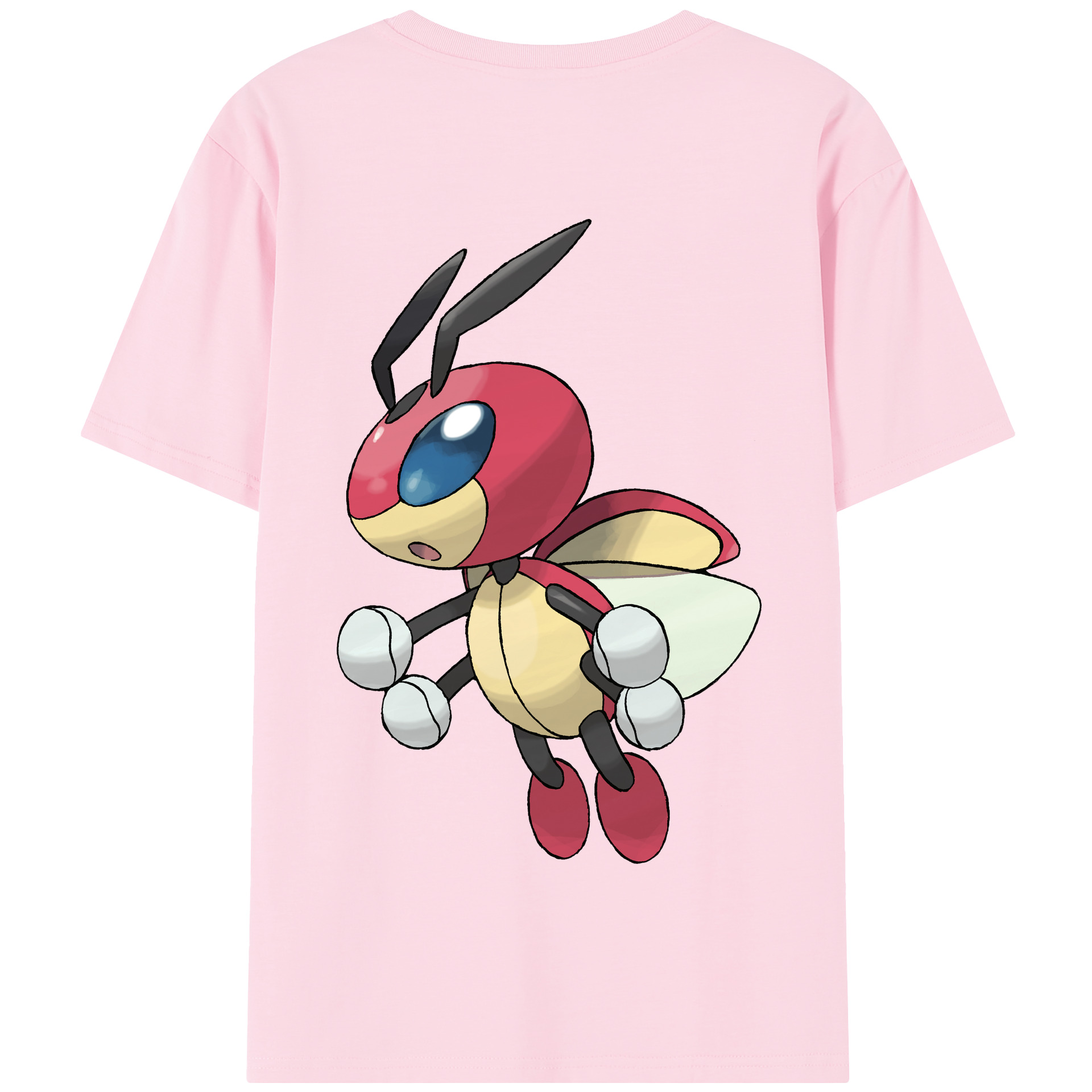 （画像用） ポケットモンスター Pokémon 綿100％半袖Tシャツ（背面プリント）