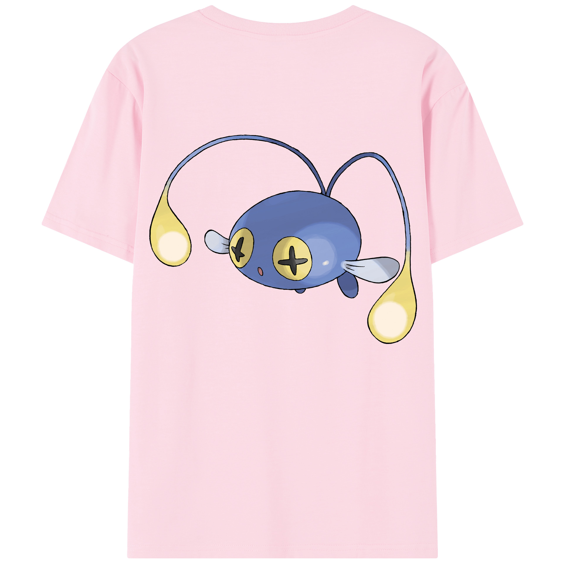 （画像用） ポケットモンスター Pokémon 綿100％半袖Tシャツ（背面プリント）
