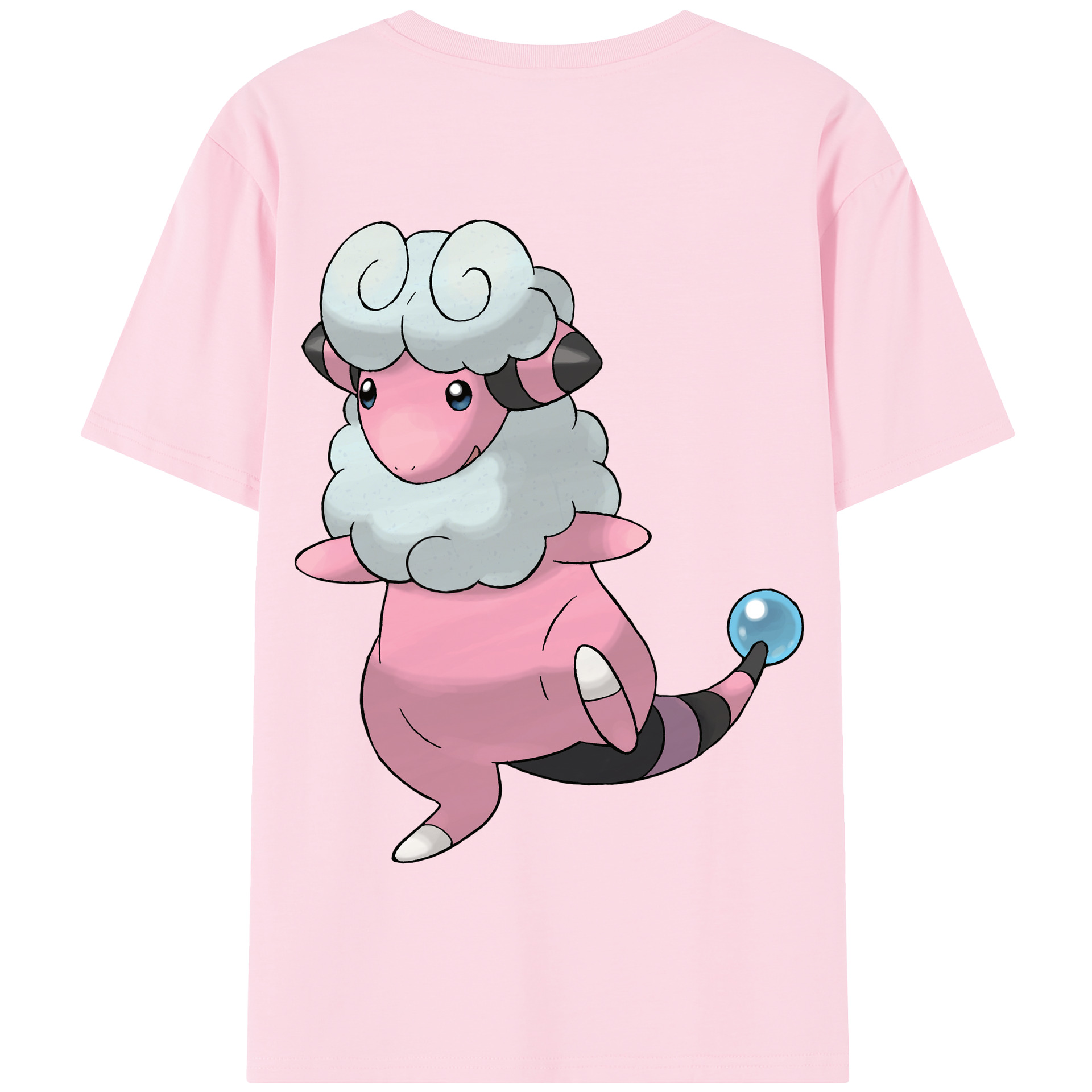 （画像用） ポケットモンスター Pokémon 綿100％半袖Tシャツ（背面プリント）