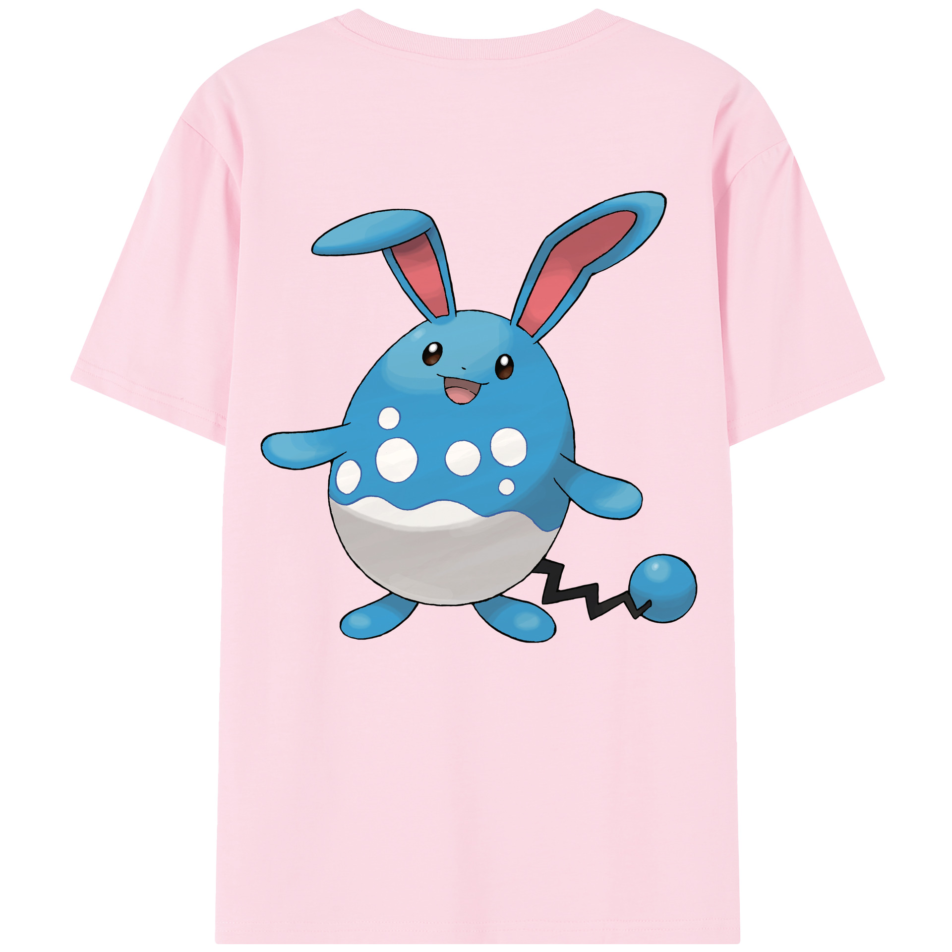 （画像用） ポケットモンスター Pokémon 綿100％半袖Tシャツ（背面プリント）