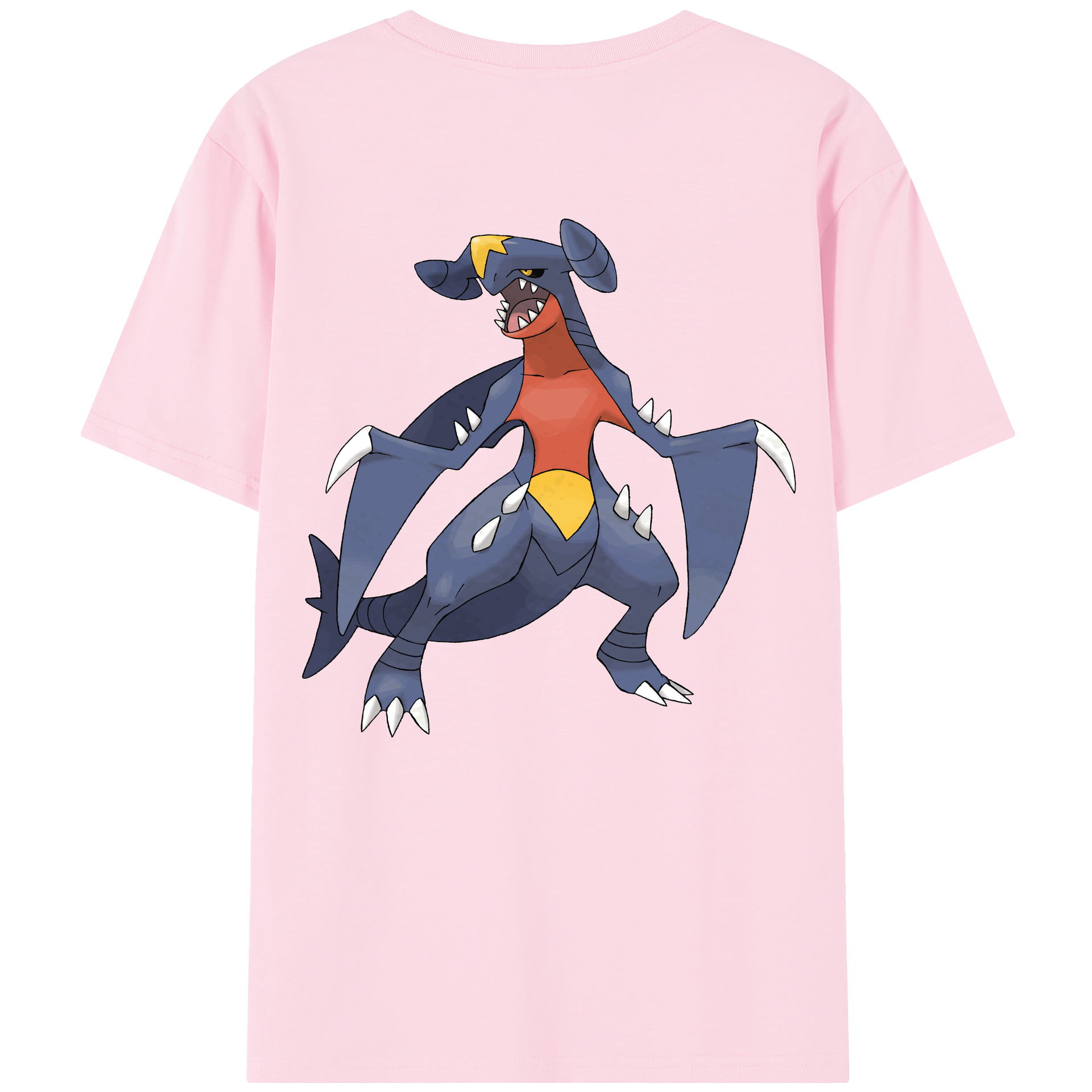 （画像用） ポケットモンスター Pokémon 綿100％半袖Tシャツ（背面プリント）