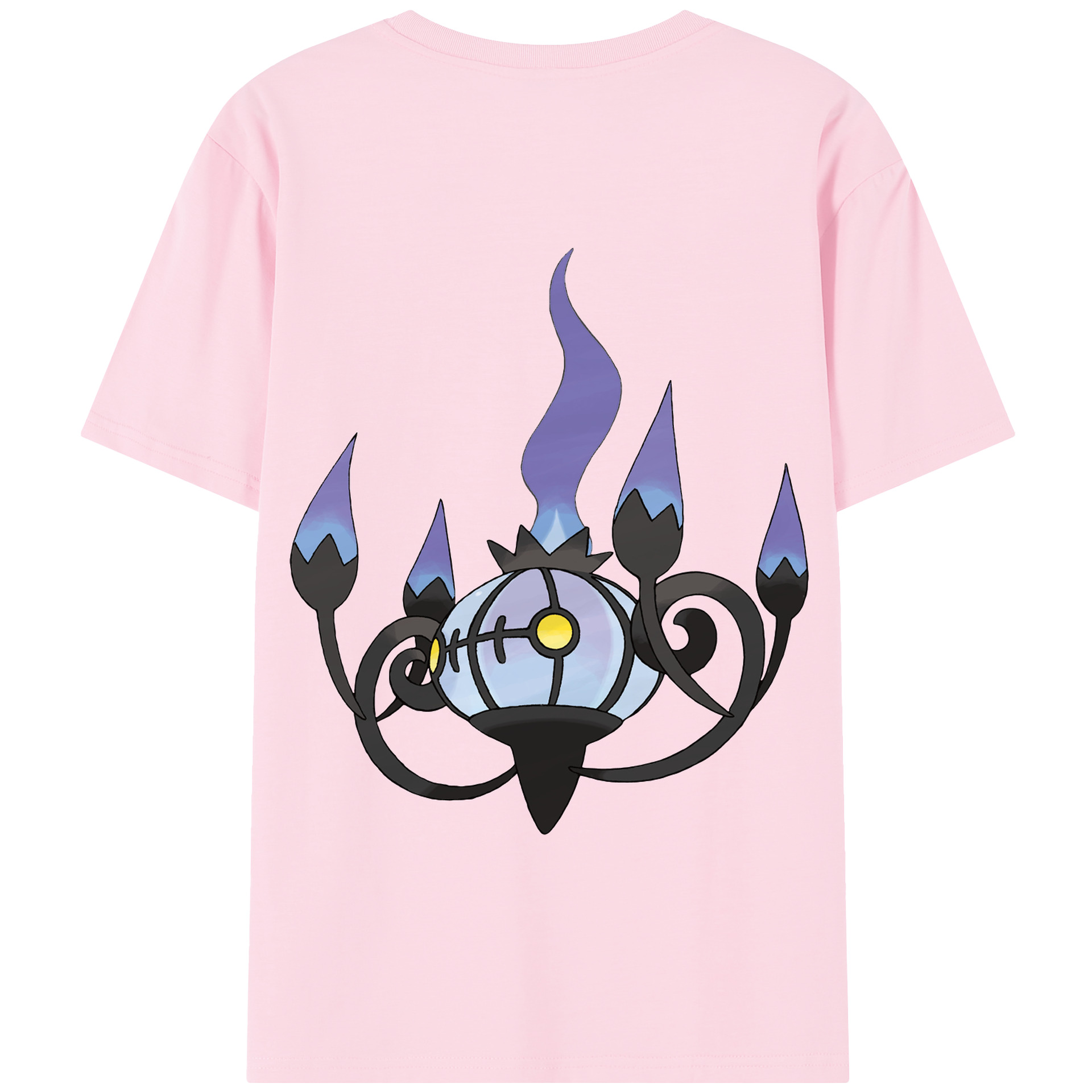 （画像用） ポケットモンスター Pokémon 綿100％半袖Tシャツ（背面プリント）