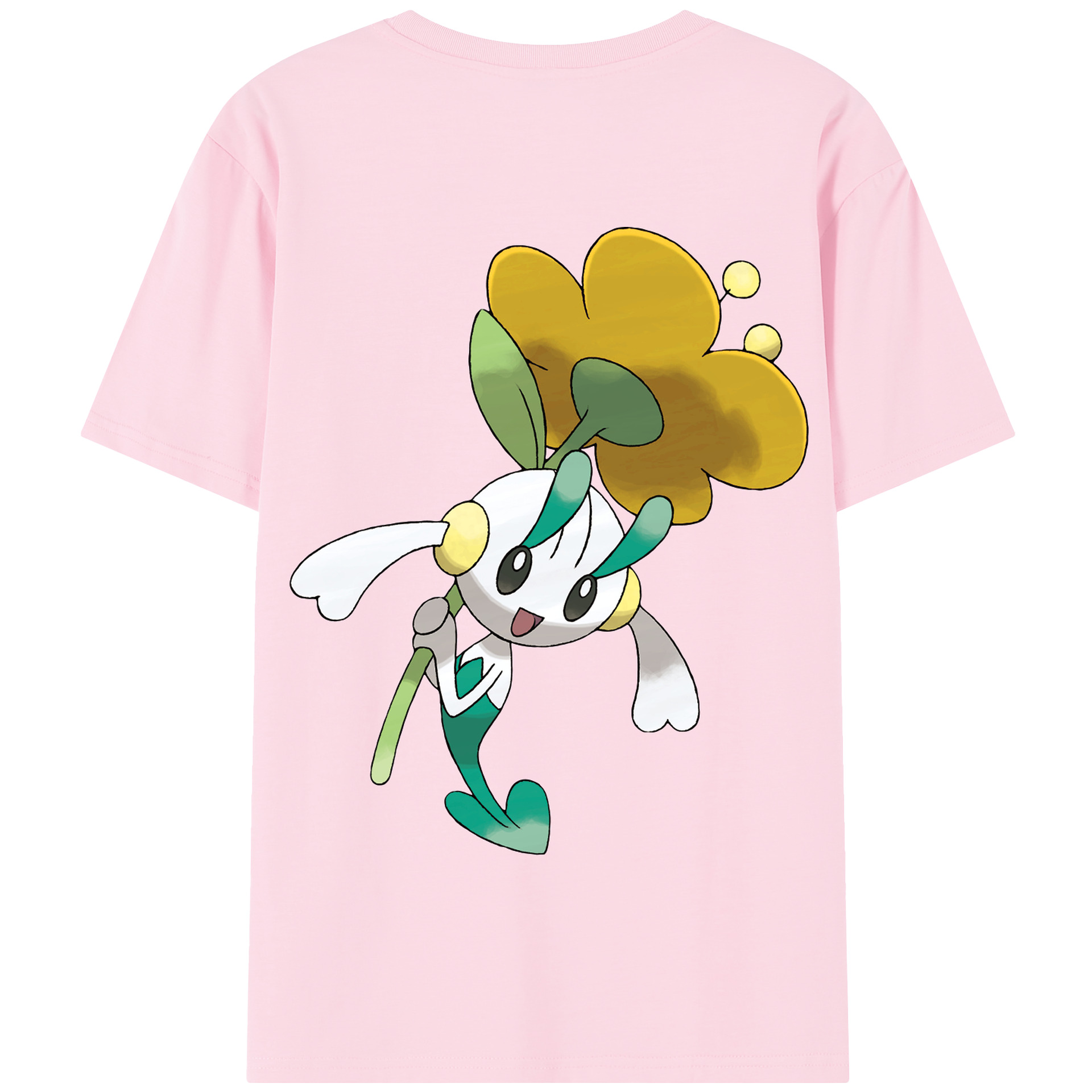 （画像用） ポケットモンスター Pokémon 綿100％半袖Tシャツ（背面プリント）